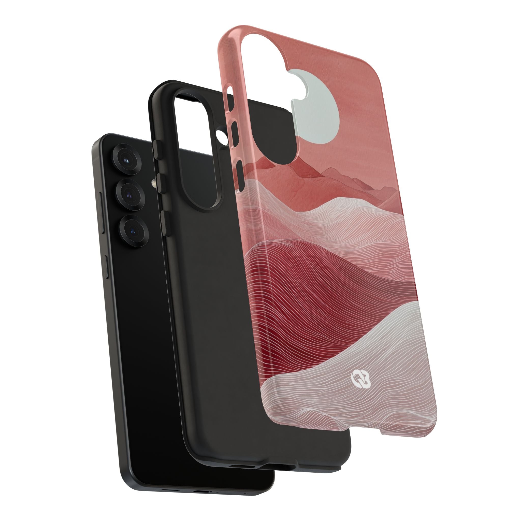 Crimson Dune Horizon · Tough Handyhülle für Samsung