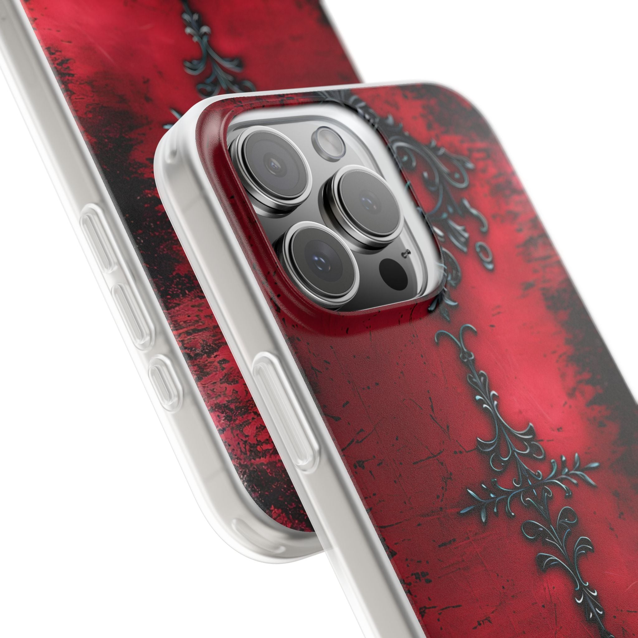 Crimson Gothic Filigree · Soft