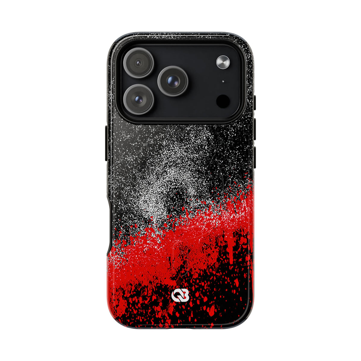 Crimson Noir Drip · Tough 2.0 Magnetic Phone Case for iPhone · Black