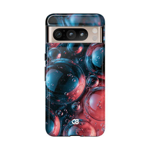Aqua Gel Spheres · Tough Phone Case for Pixel · Blue