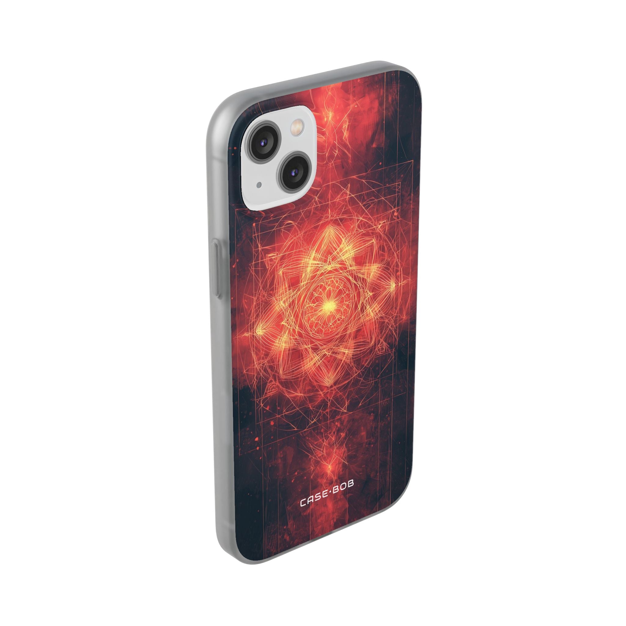 Radiant Mandala iPhone 14 Plus Case - Soft