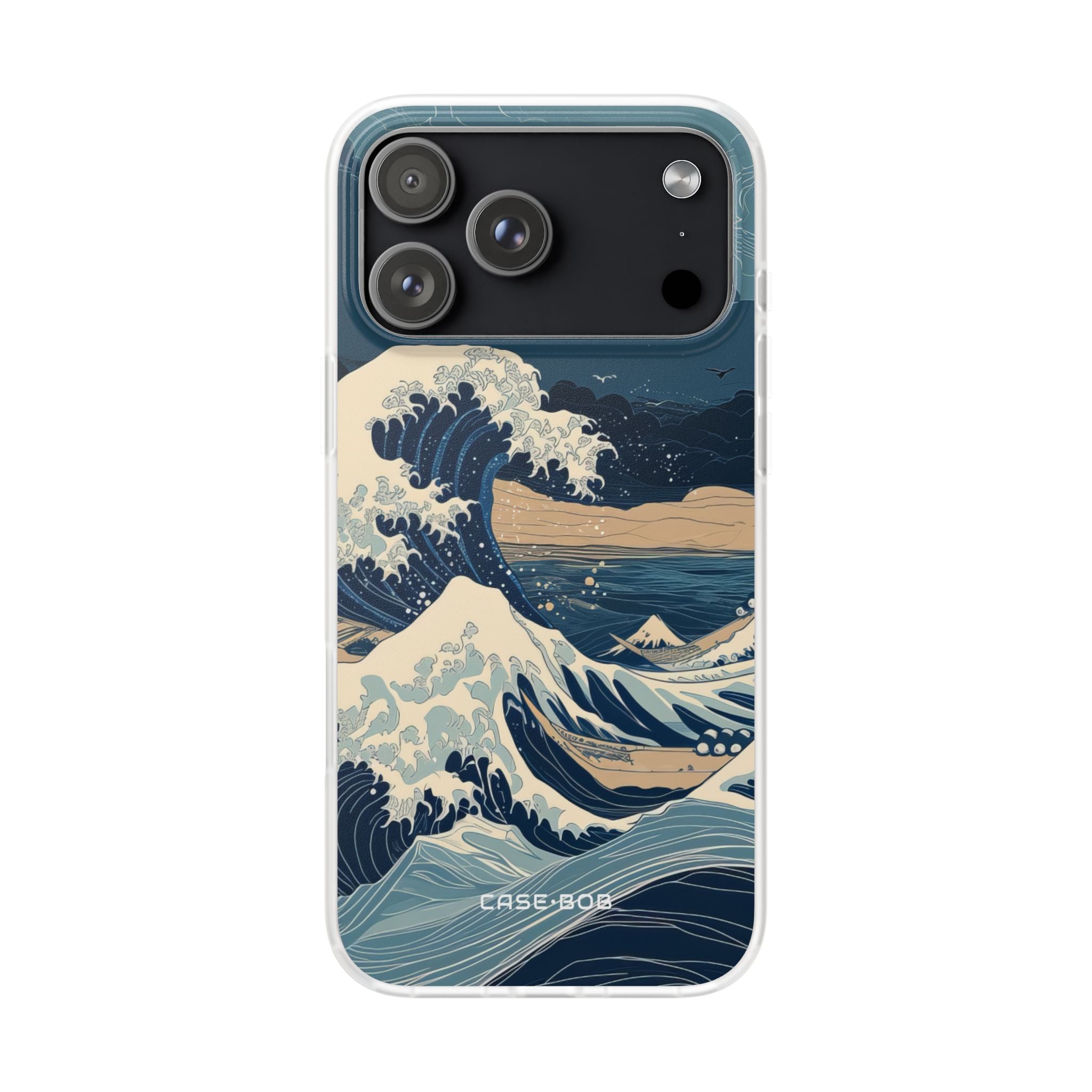 Cresting Blue Wave iPhone 17 Pro MaxCase - Soft - CASE•BOB