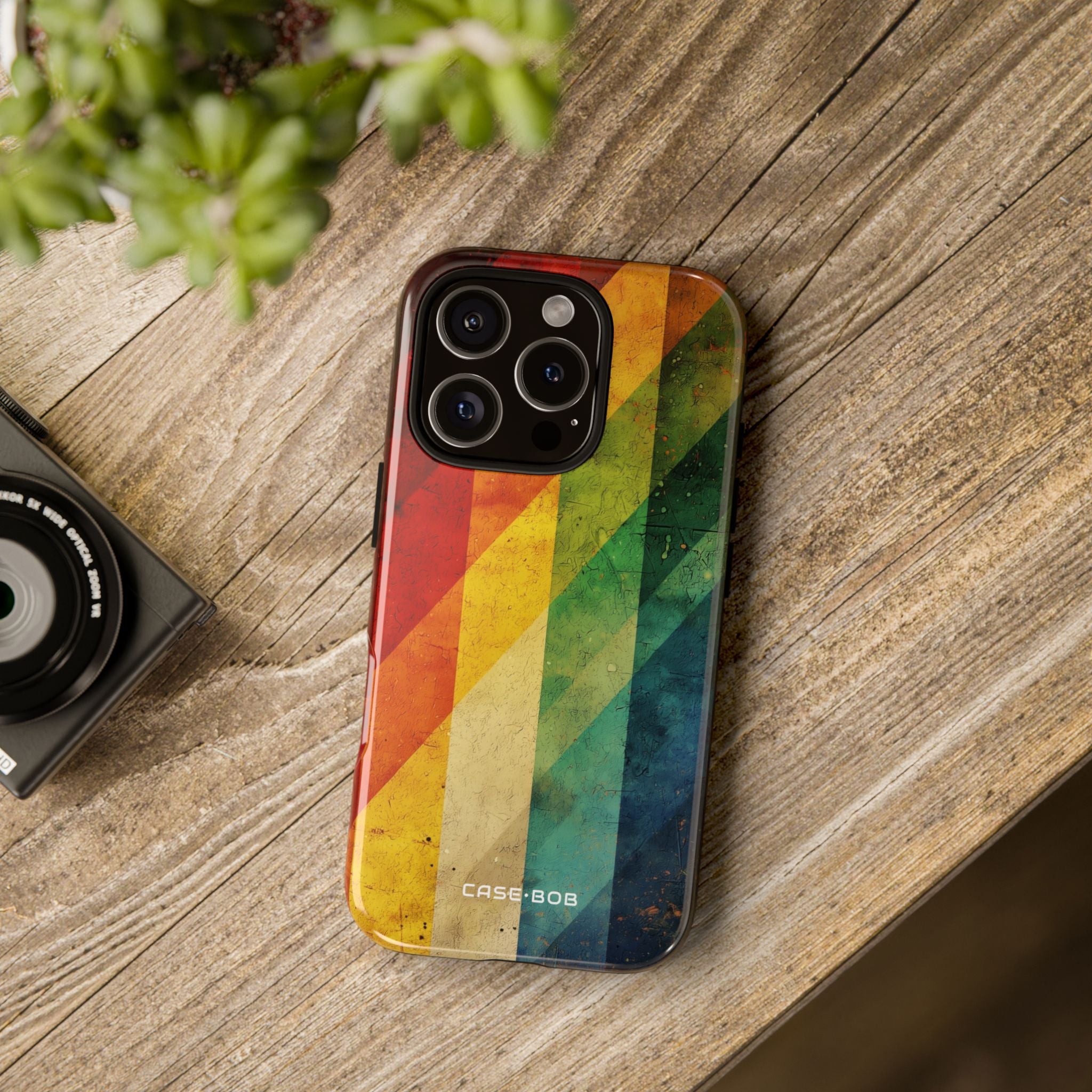 Seven Stripe Fade iPhone 16 Pro Case - Tough