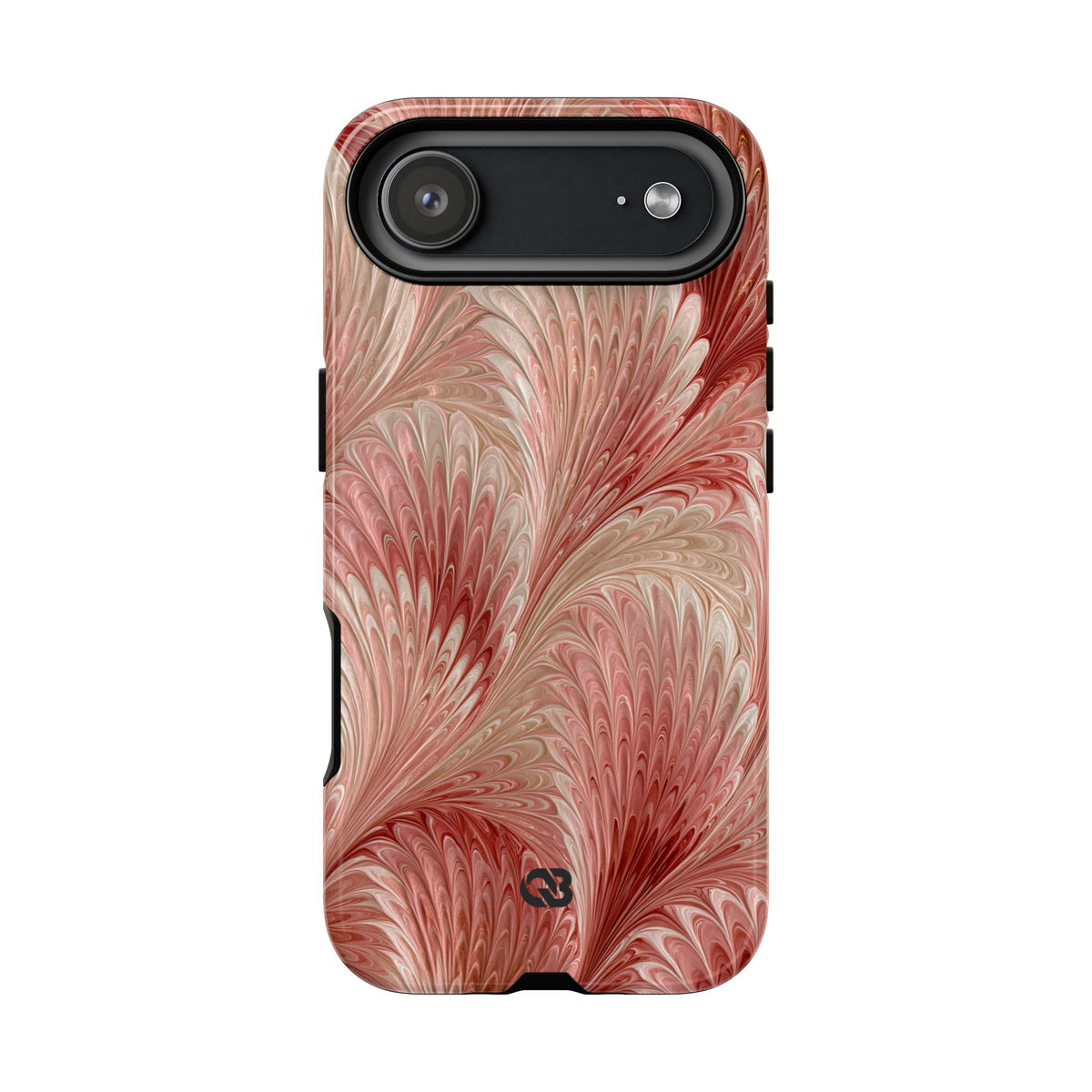 Blush Petal Plume · Tough Phone Case for iPhone · Pink
