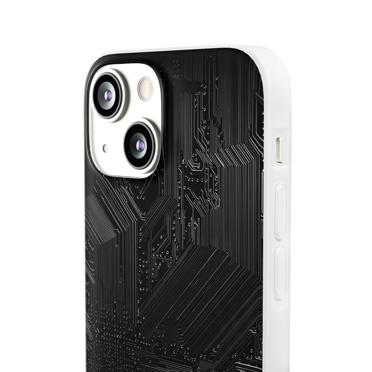 Obsidian Circuitry · Lite Phone Case for iPhone · Black
