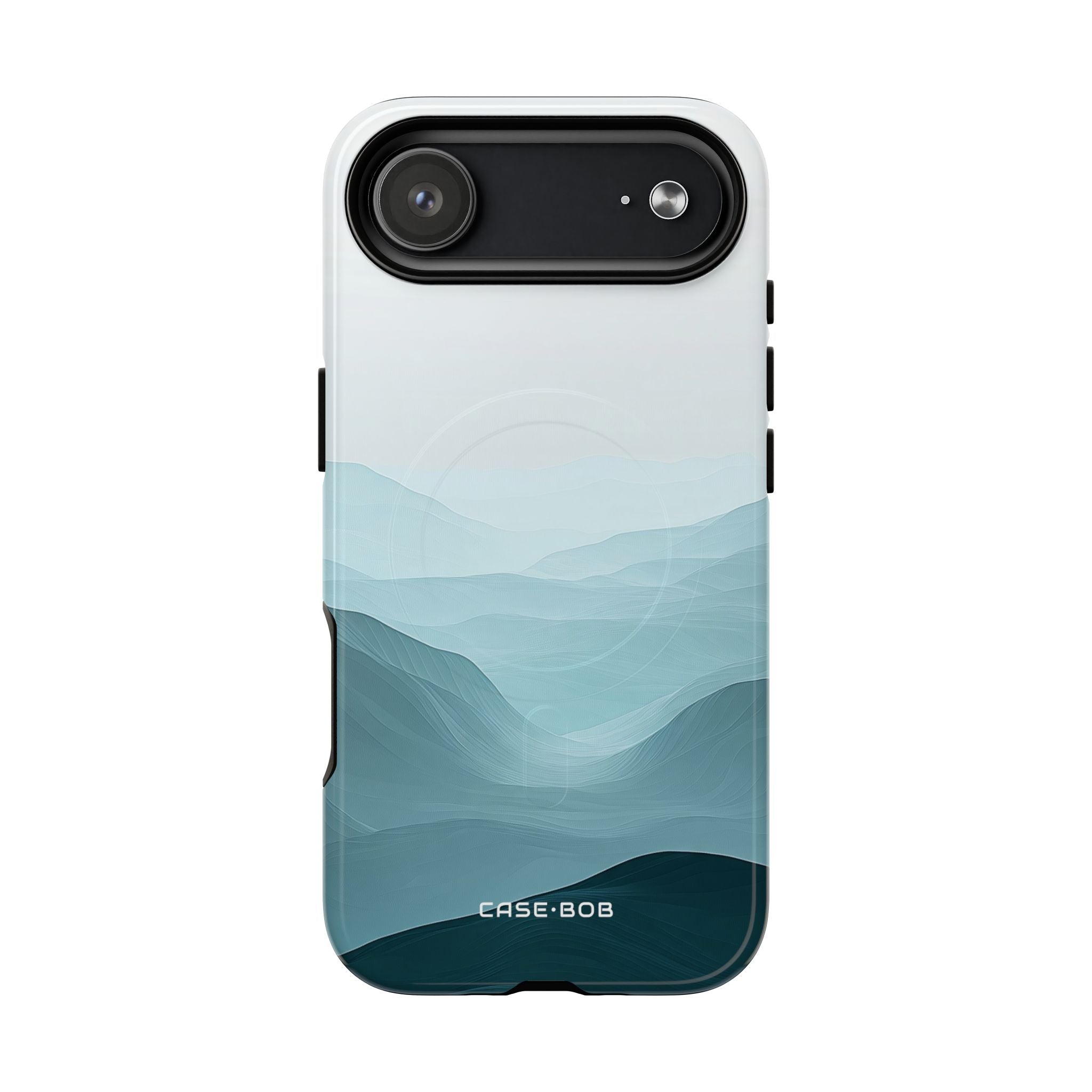 Teal Mist Mountains iPhone 17 Air Case - Tough+ - CASE•BOB