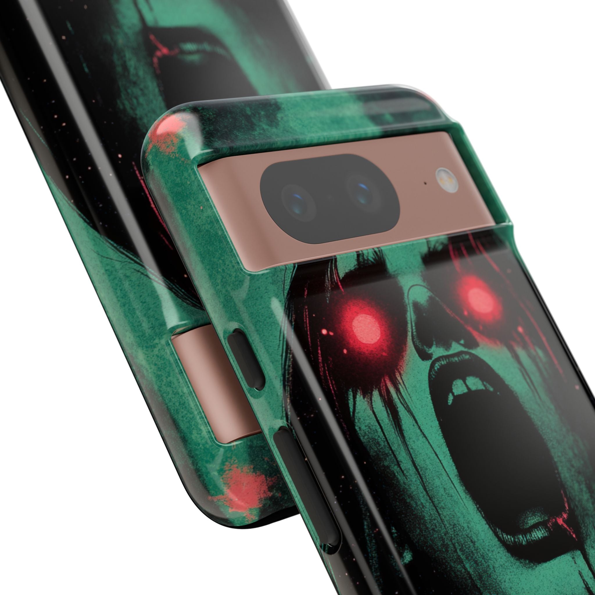 Crimson Emerald Scream · Tough Phone Case for Google Pixel