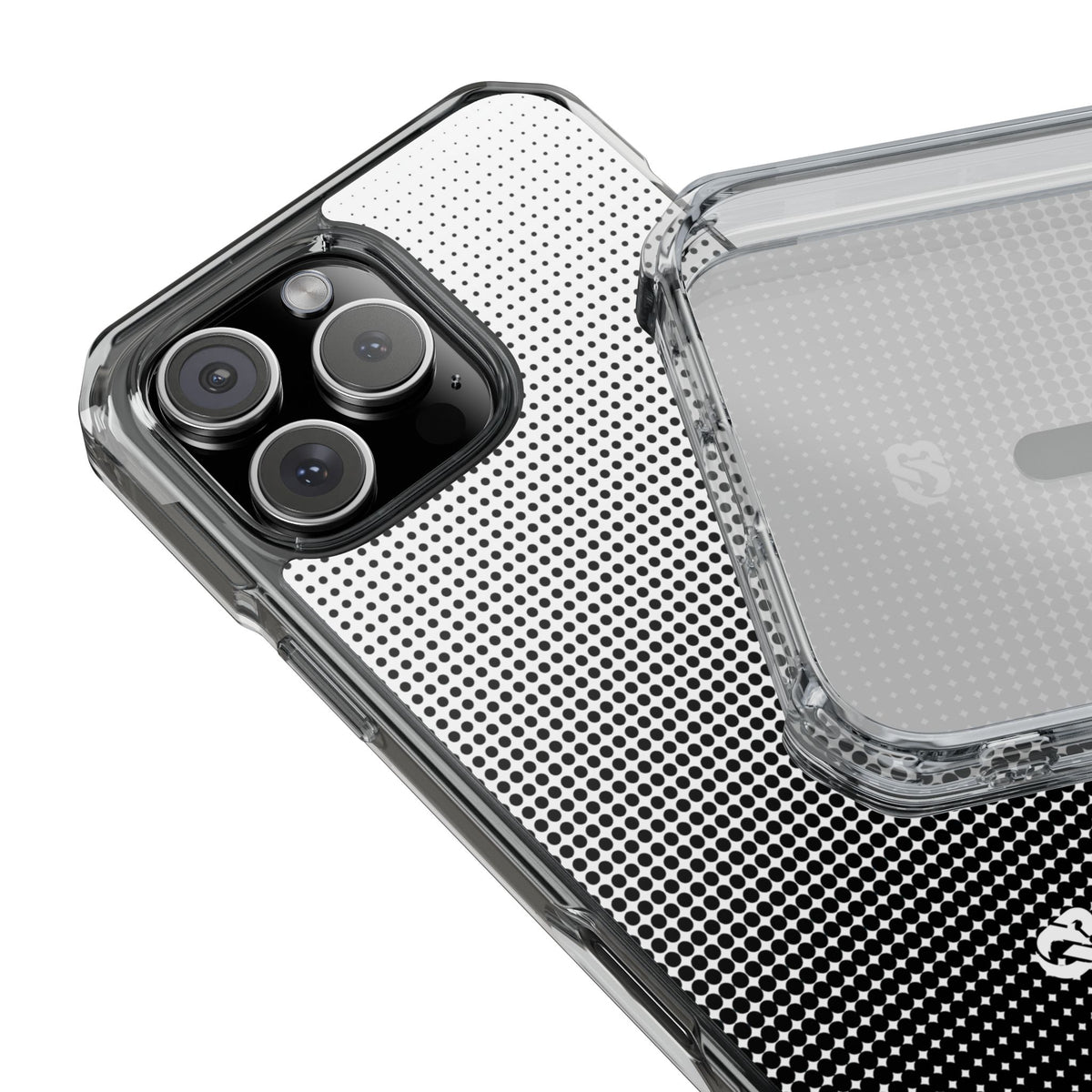 Orbital Horizon · Clear Impact Magnetic Phone Case for iPhone · Black