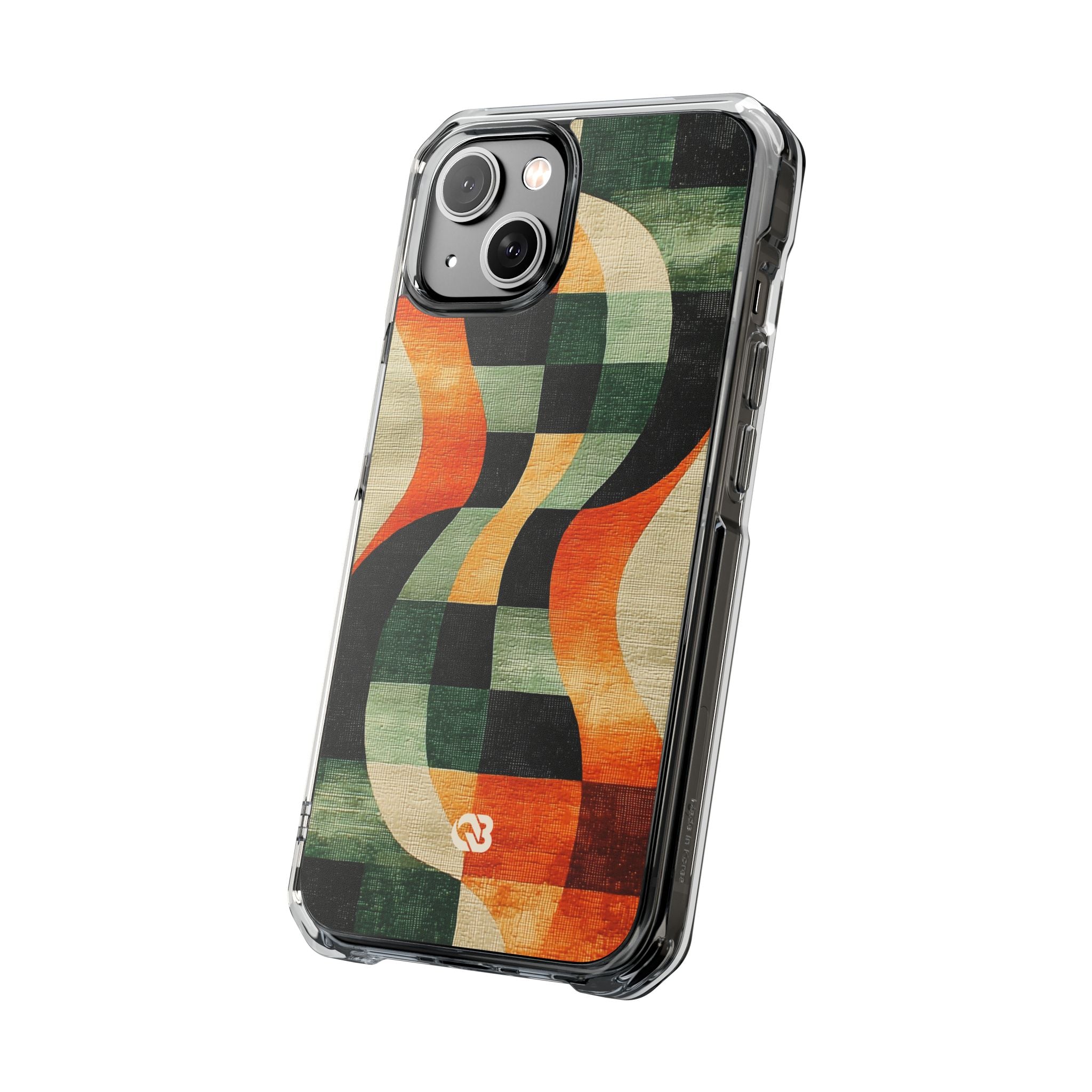 Burnt Orange Curve · Impact Handyhülle für iPhone · Magsafe