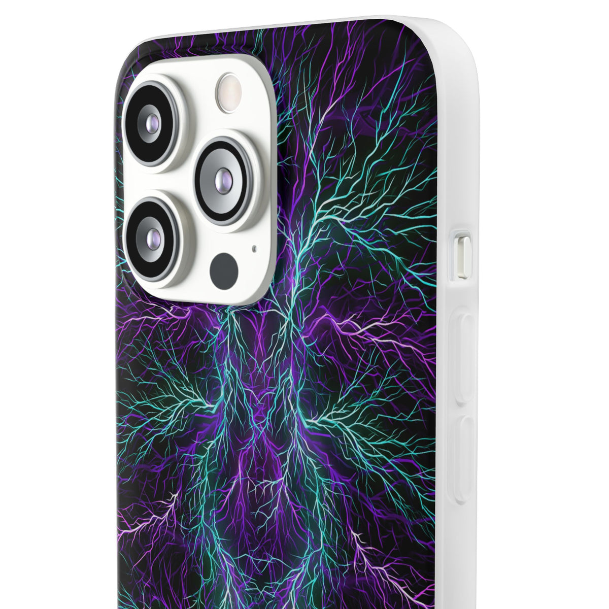 Electric Plasma Arbor · Lite Phone Case for iPhone · Purple
