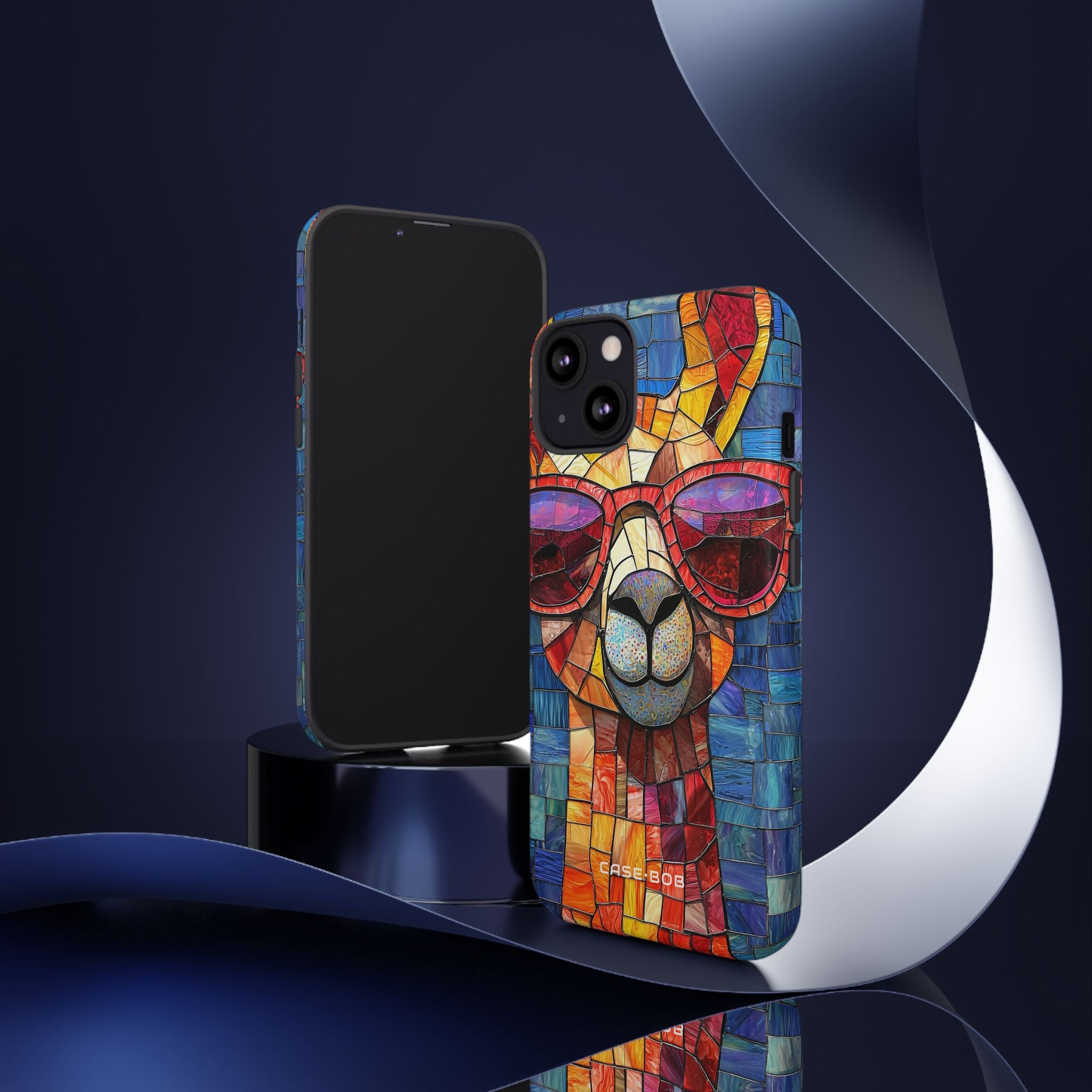 Llama Glow iPhone 13 Case - Tough