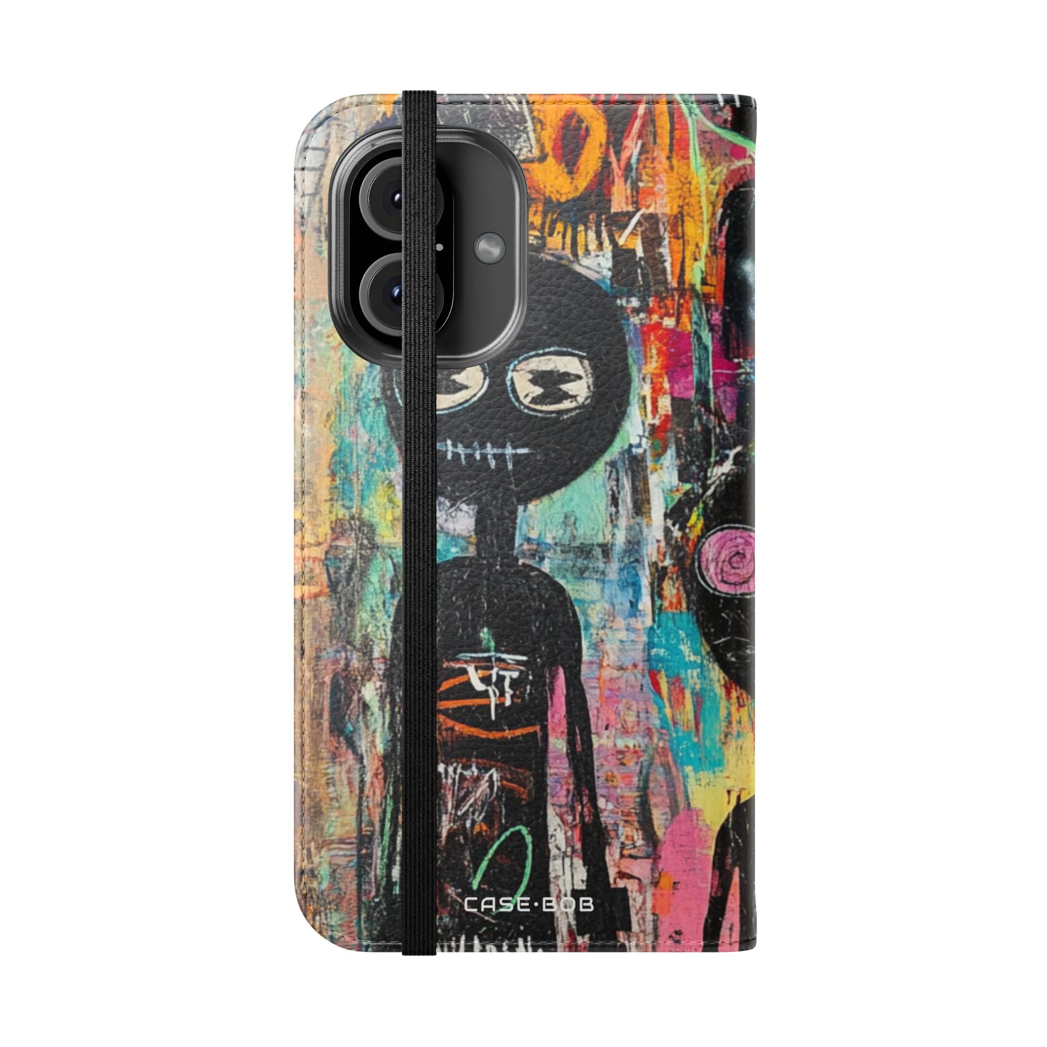 Wide-Eyed Faces - iPhone 16 Case - Wallet