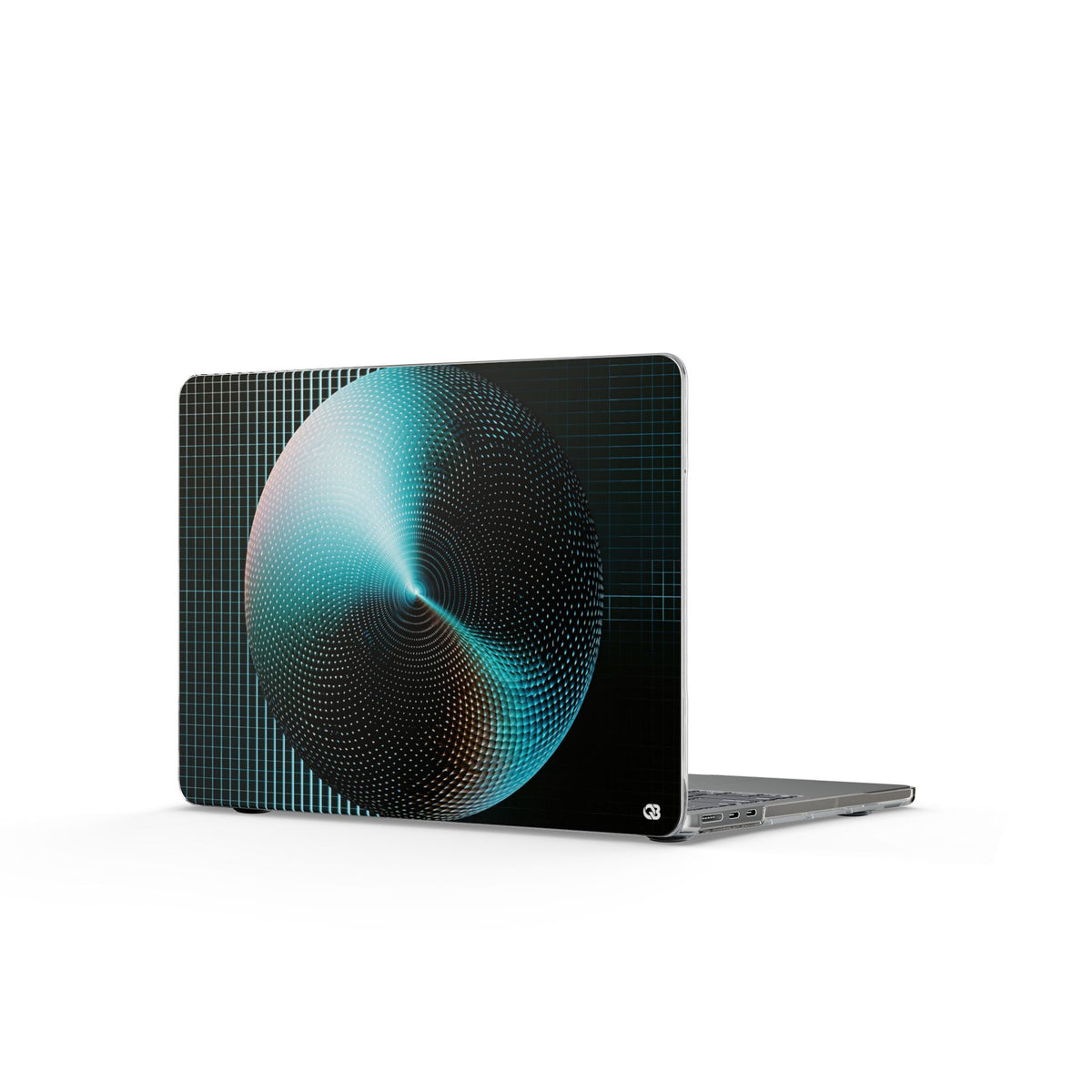 Optical Meridian · Clear Hard Case for MacBook · Black