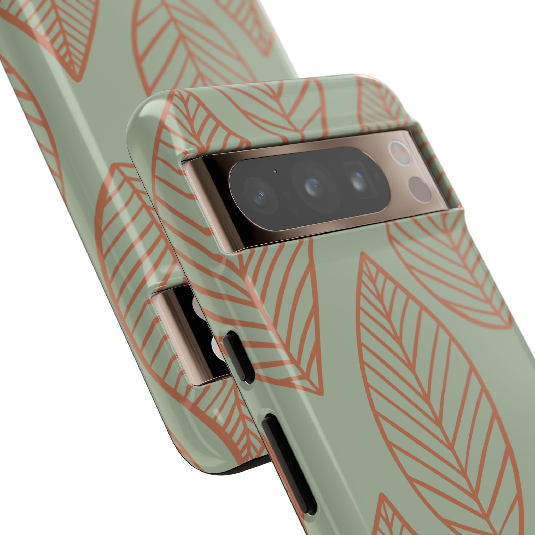 Sage Earth Leaves · Tough Handyhülle für Google Pixel