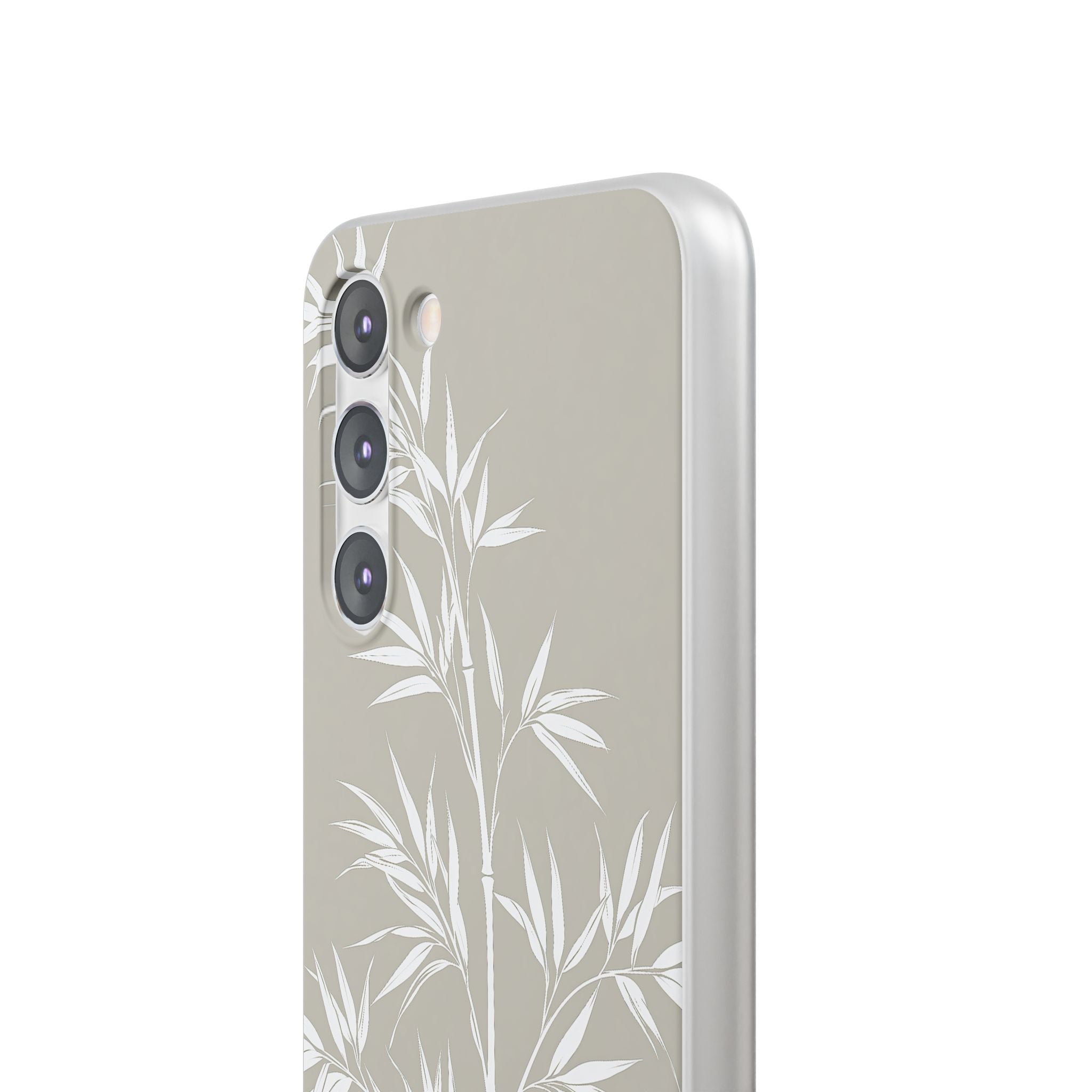 Beige Lite Phone Case for Samsung - Sandstone Bamboo Stalks