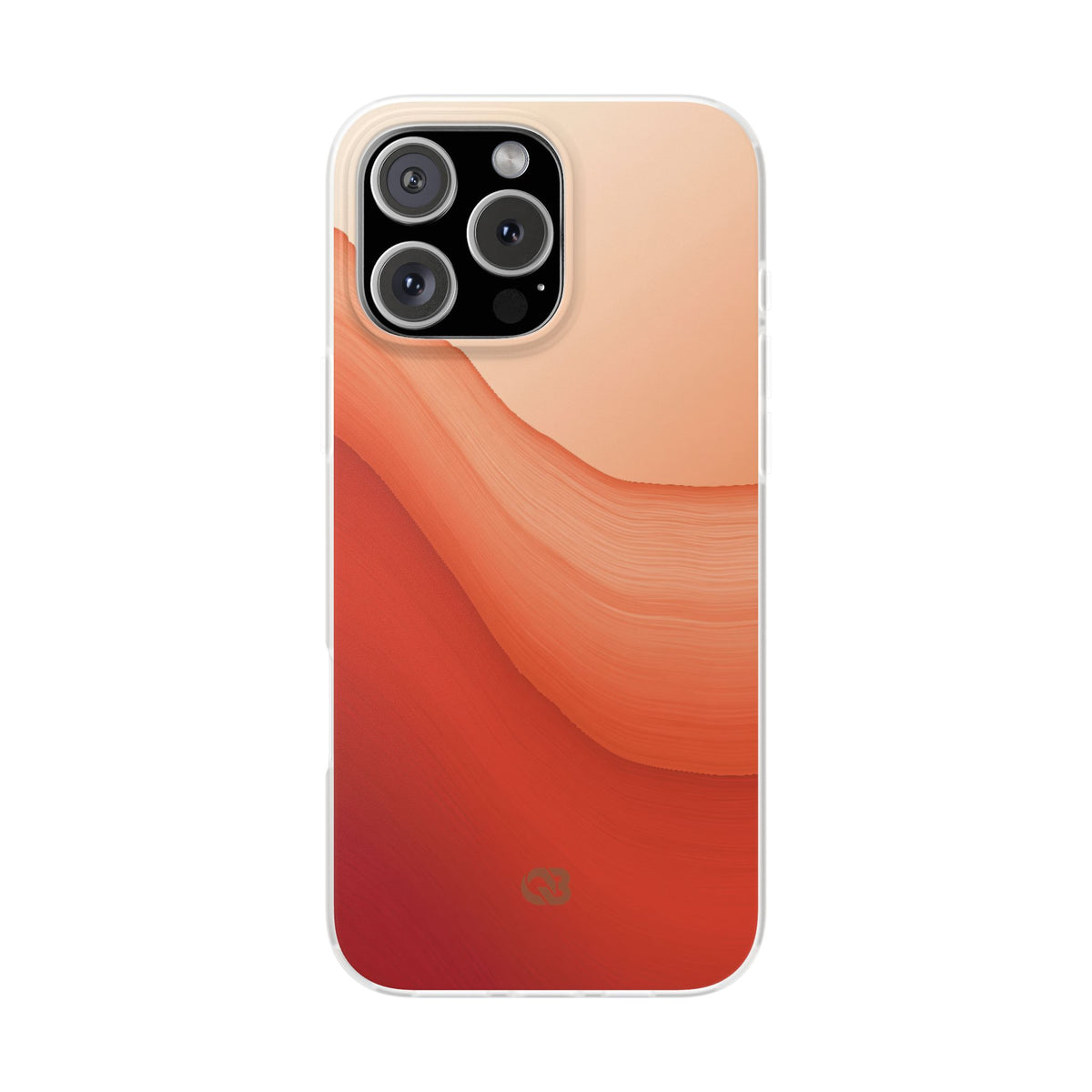 Terracotta Flow · Lite Phone Case for iPhone · Orange
