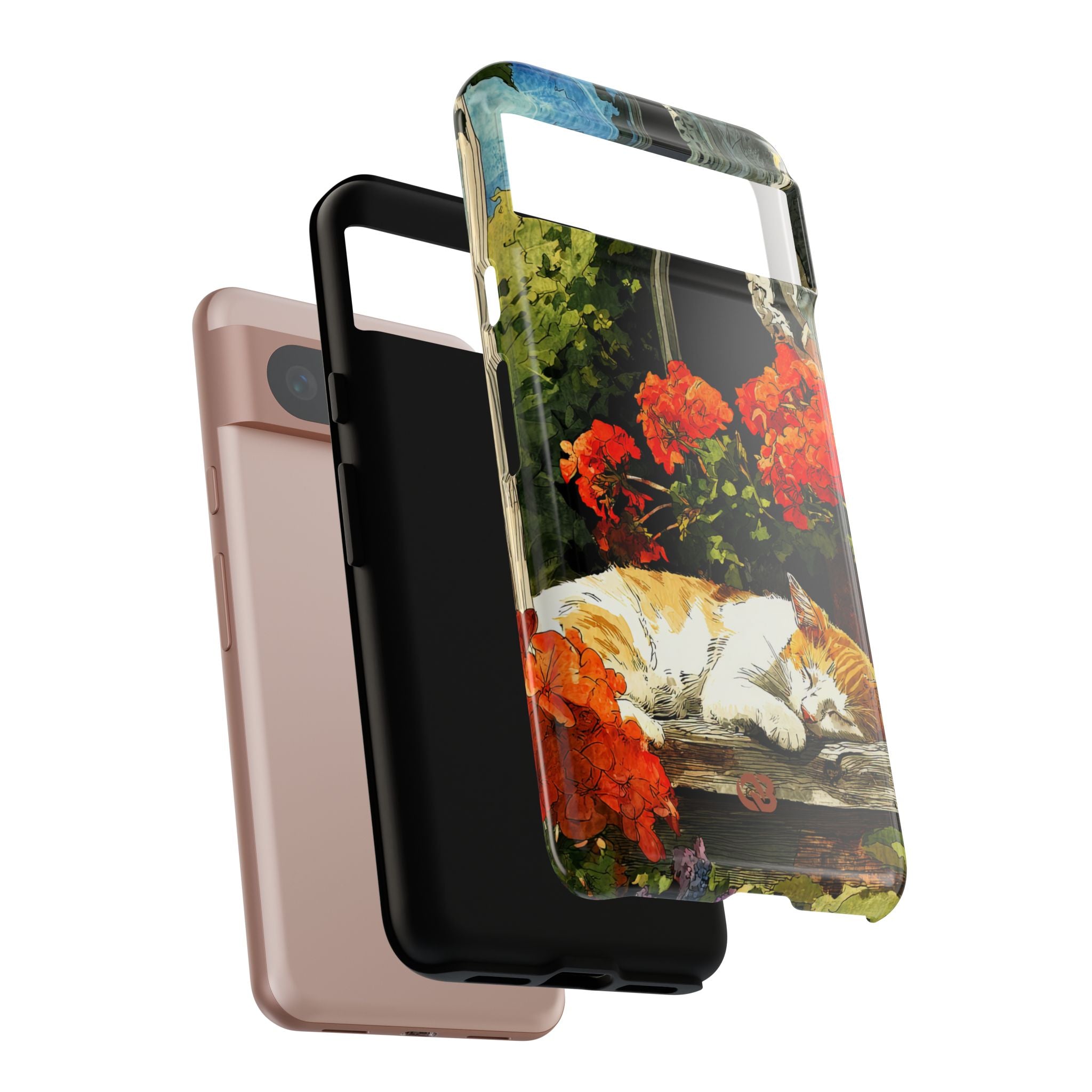 Sleeping Ginger Bloom · Tough Phone Case for Google Pixel