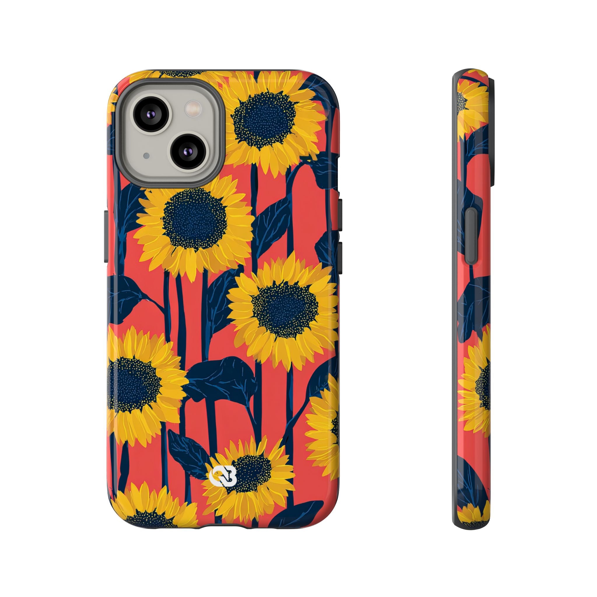 Solar Navy Bloom · Custodia Tough per iPhone