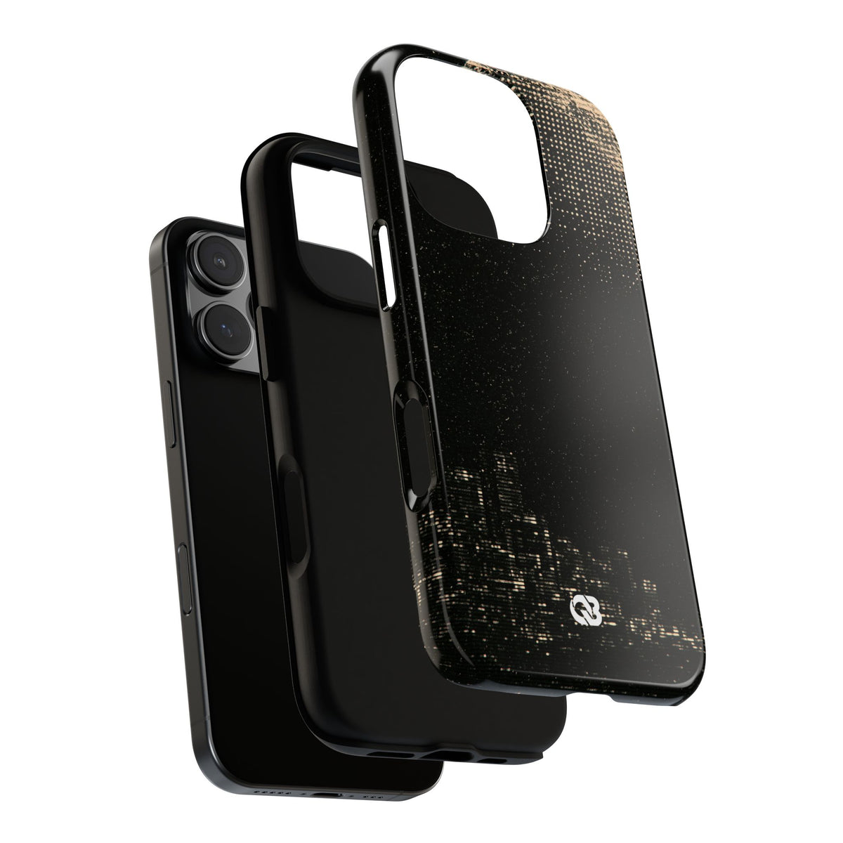 Lunar Metropolis Nocturne · Tough Phone Case for iPhone · Black