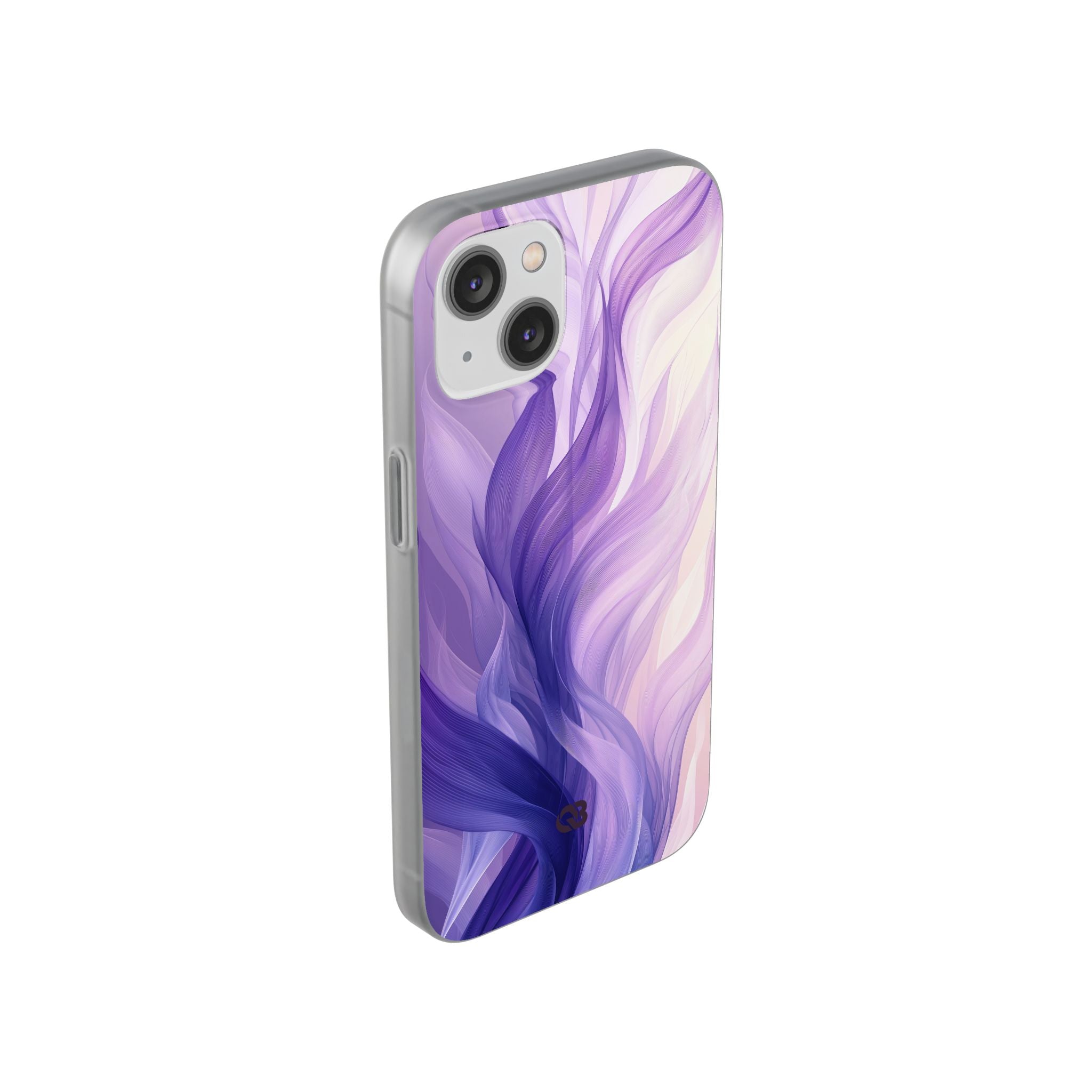 Amethyst Silk Waves · Soft Hoesje voor iPhone