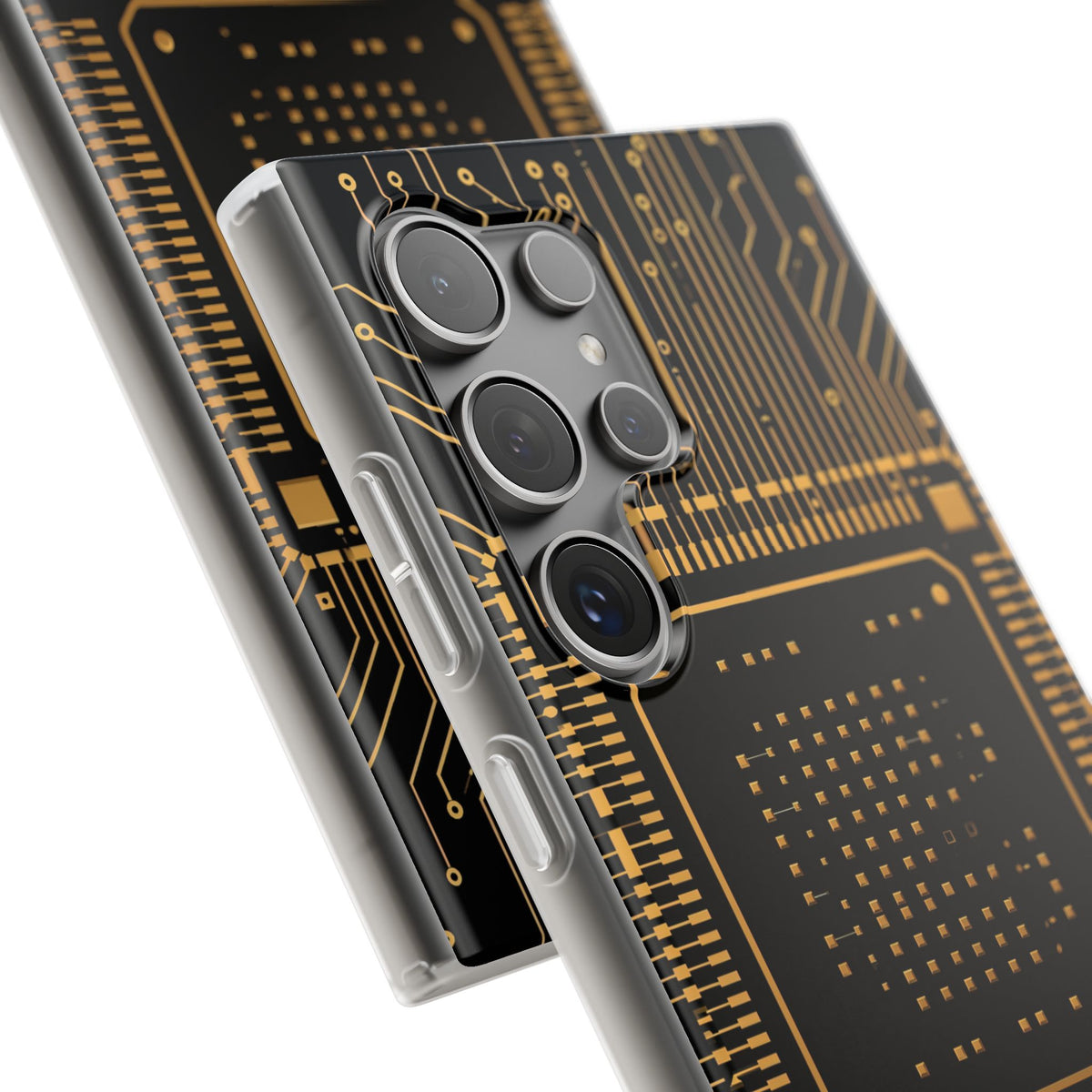 Gold Lite Phone Case for Samsung - Cyber Gold Processor