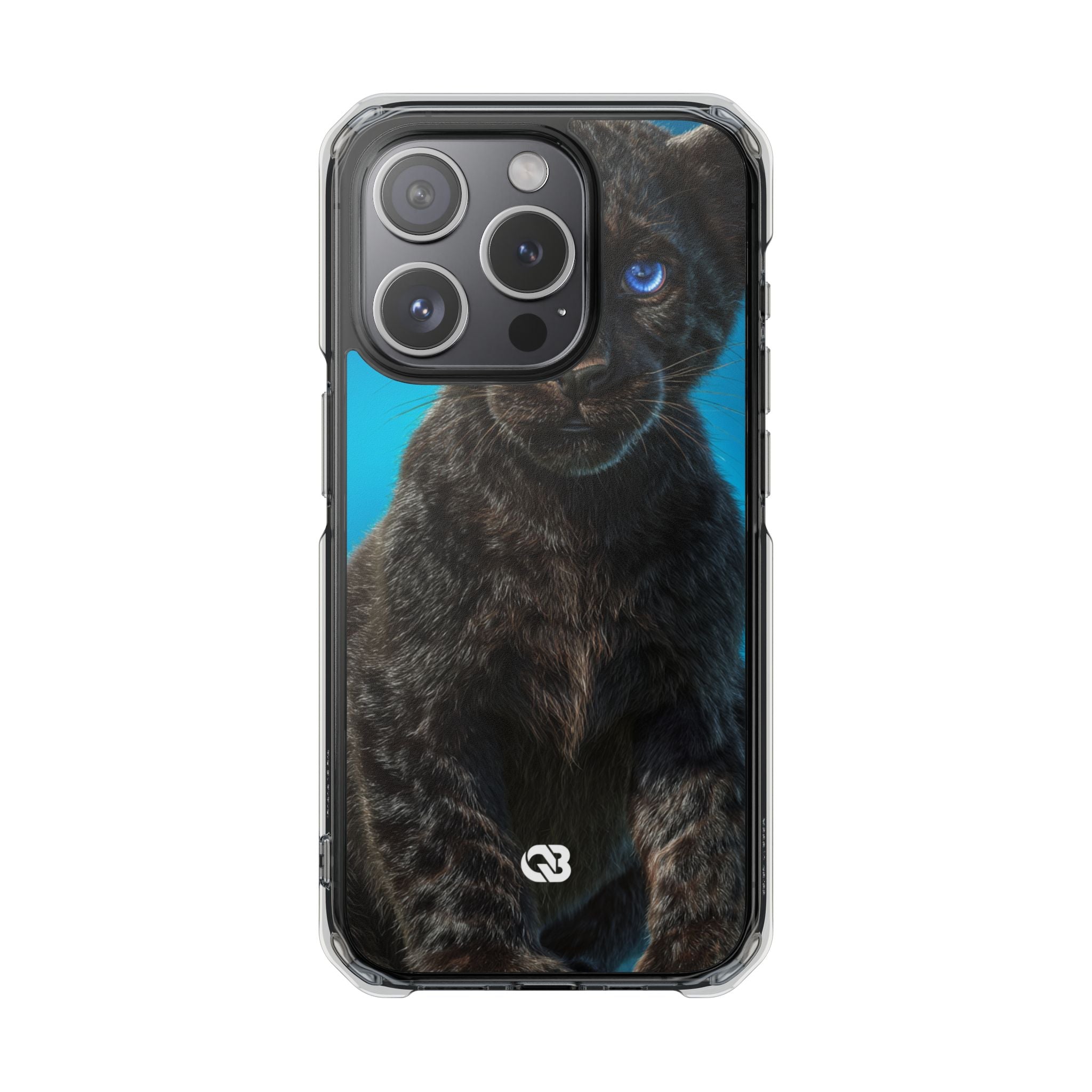 Sapphire Gaze Panther · Impact Phone Cover for iPhone · Magsafe