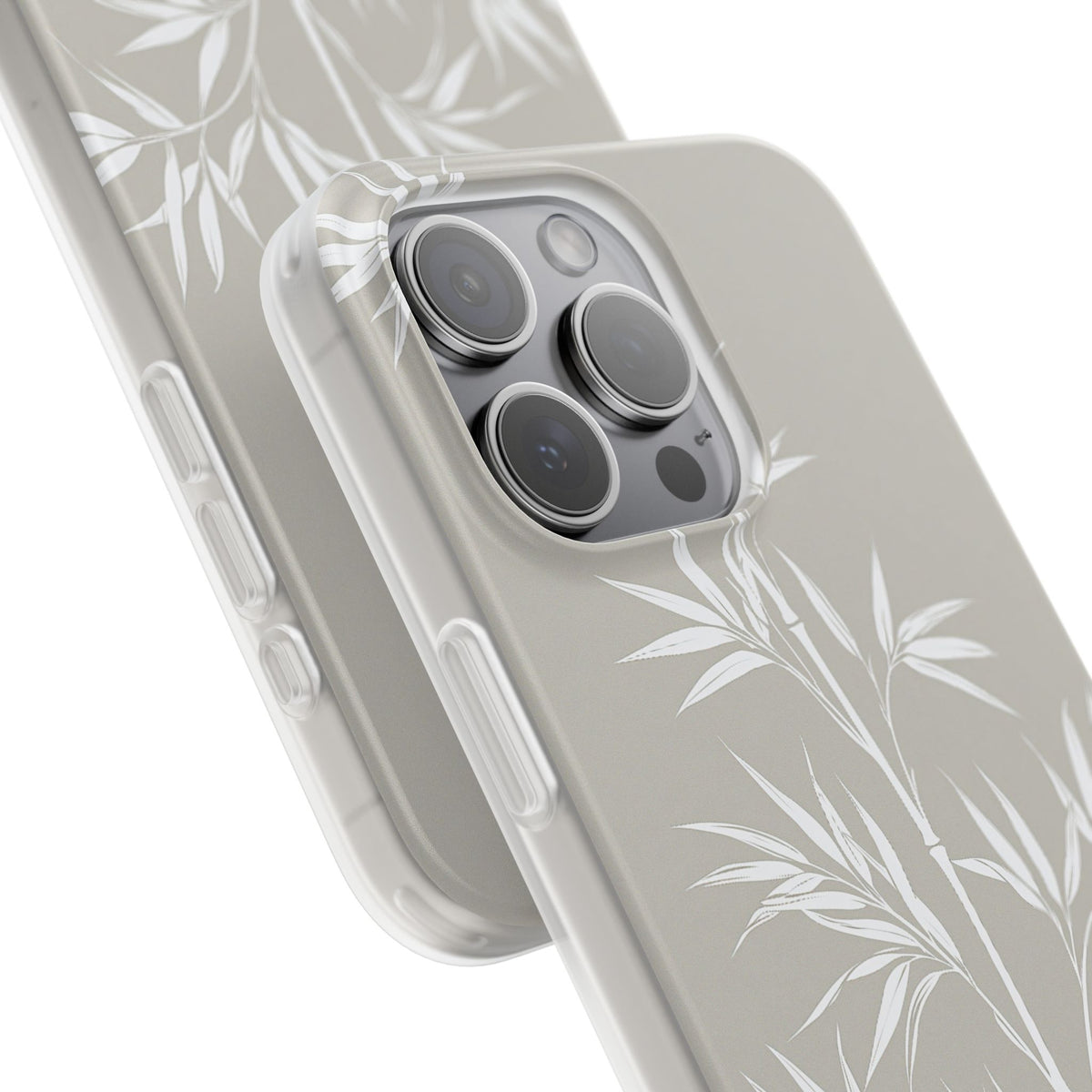 Serene Bamboo · Lite Phone Case for iPhone · Beige