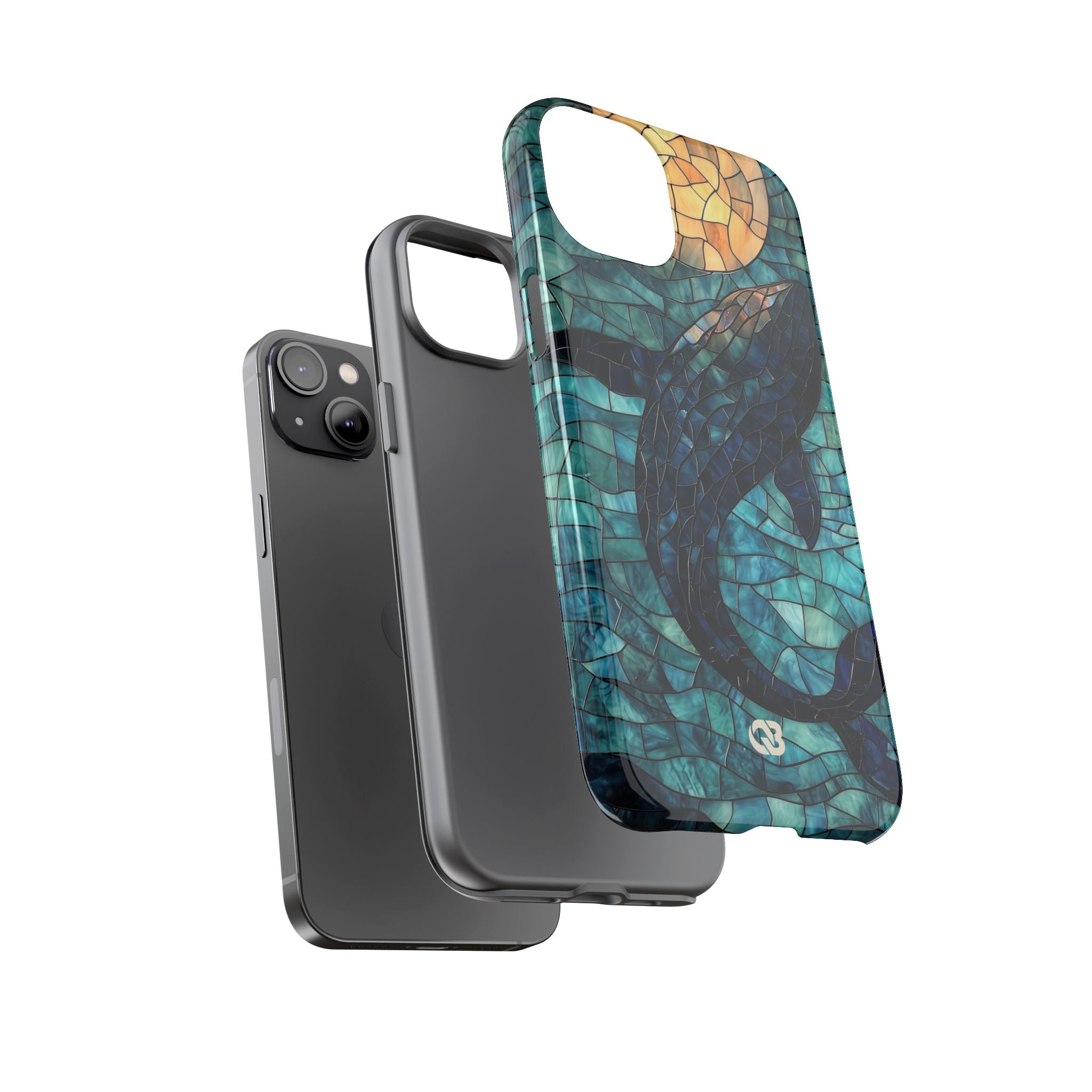 Stained Moon Whale · Tough Handyhülle für iPhone