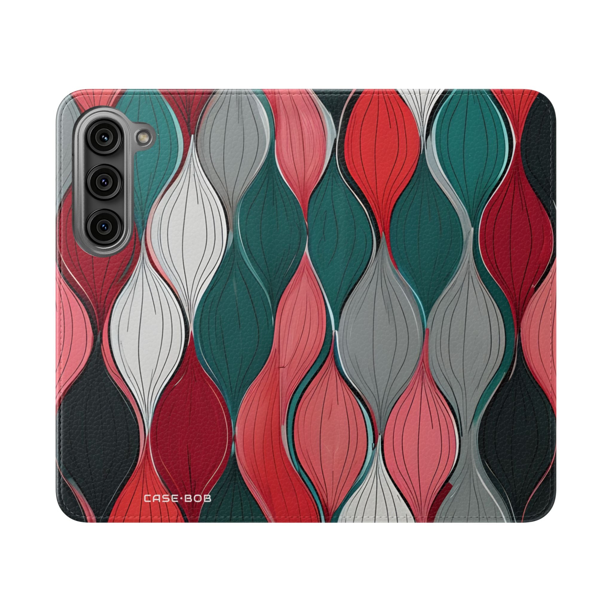 Leaf Spiral Pink - Samsung S23 Case - Wallet