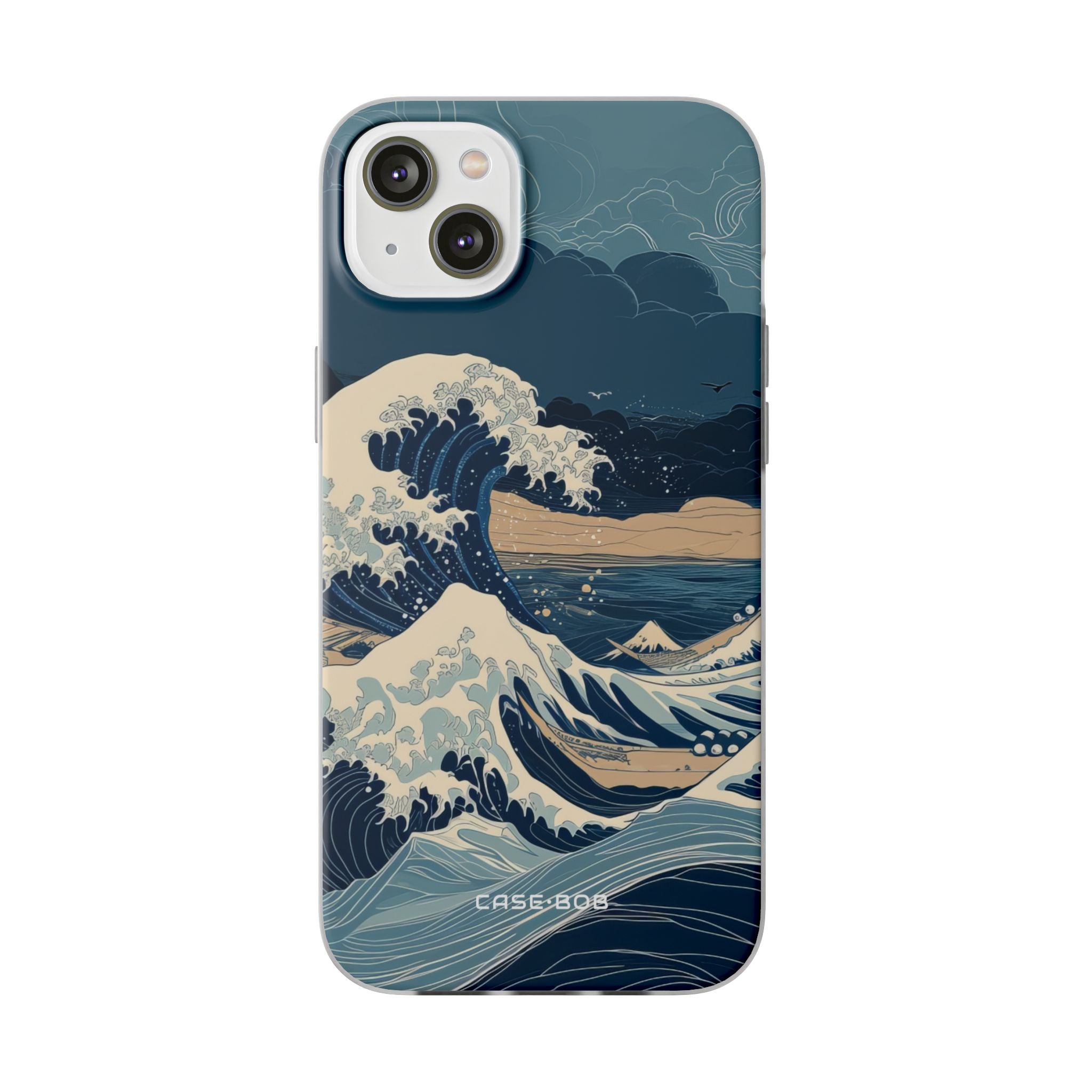 Cresting Blue Wave iPhone 14 Plus Case - Soft