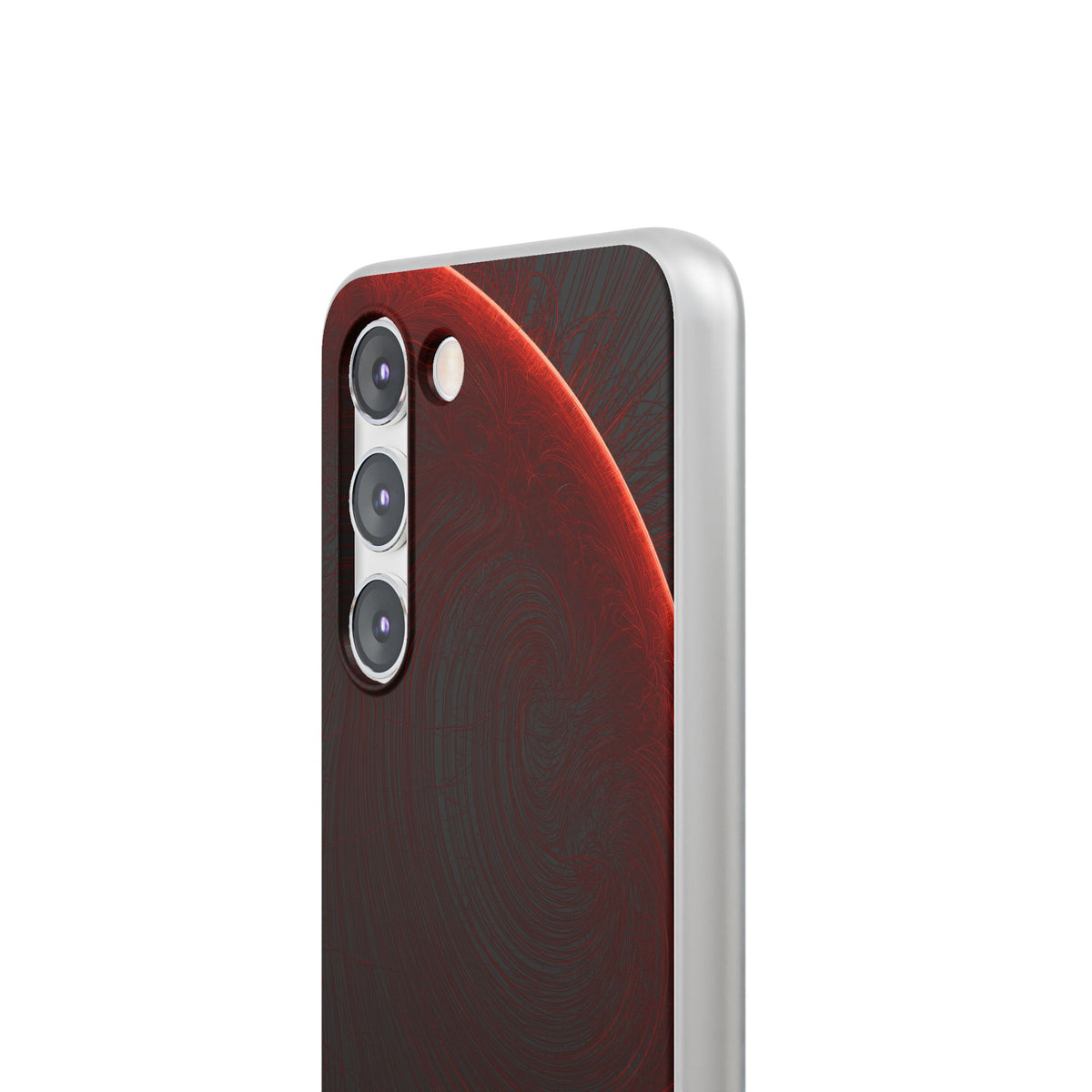 Red Lite Phone Case for Samsung - Crimson Flare Flux