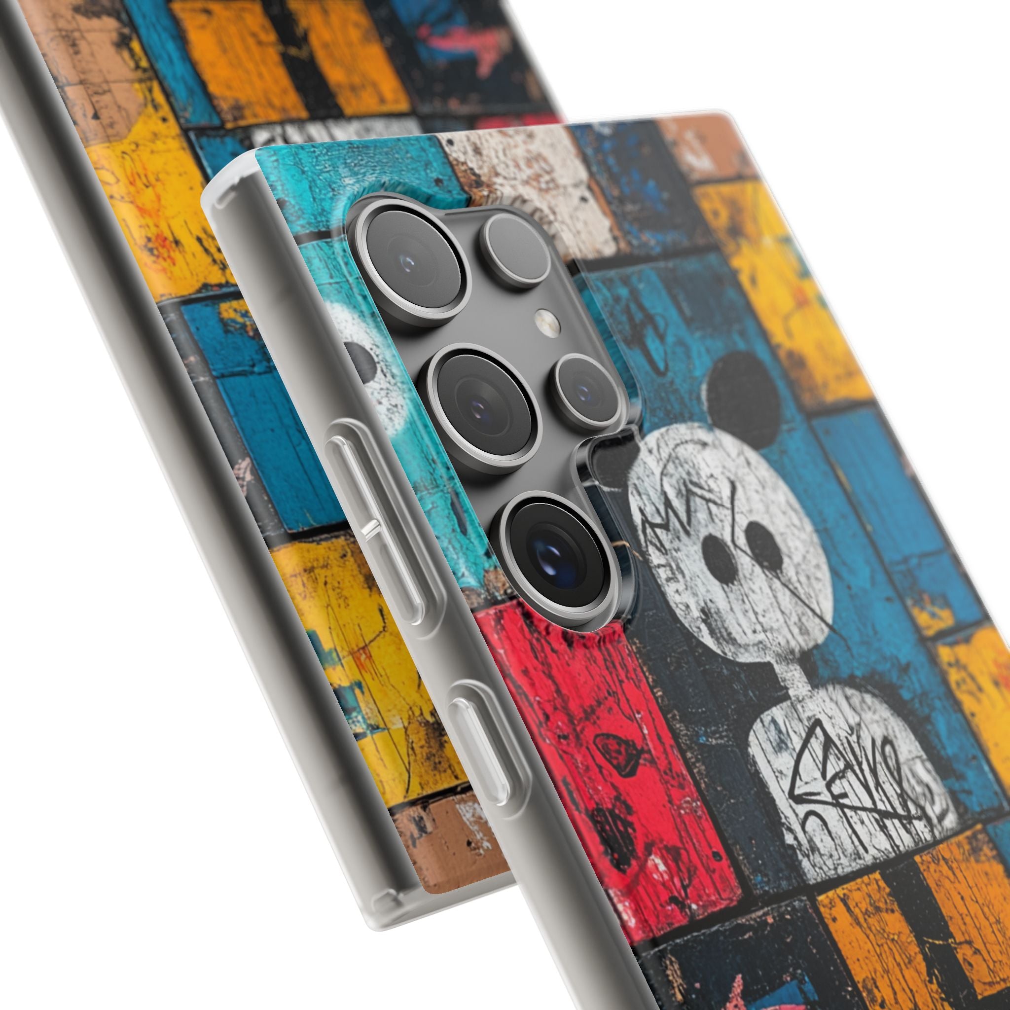 Mickey Mosaic Samsung S24 Ultra -pehmeä suojakotelo