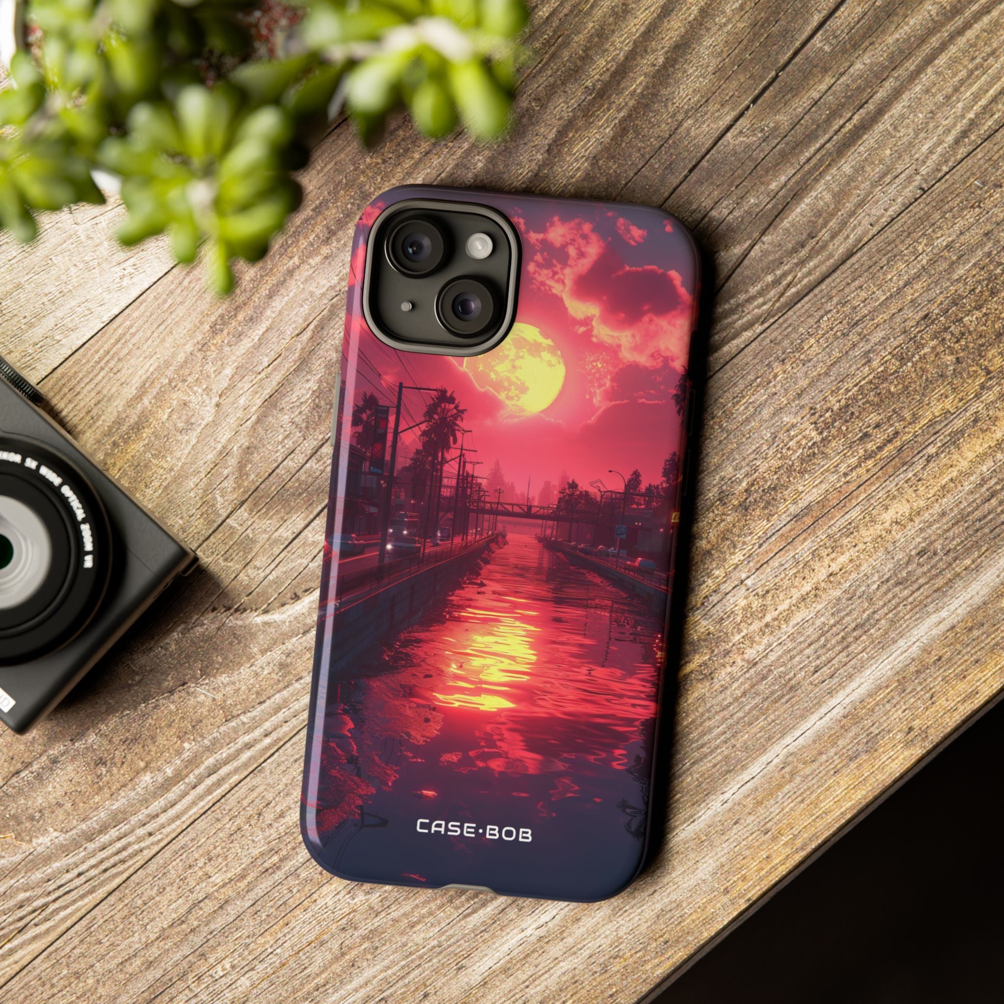 Luminous Moonlight iPhone 15 Plus Cover - Tough