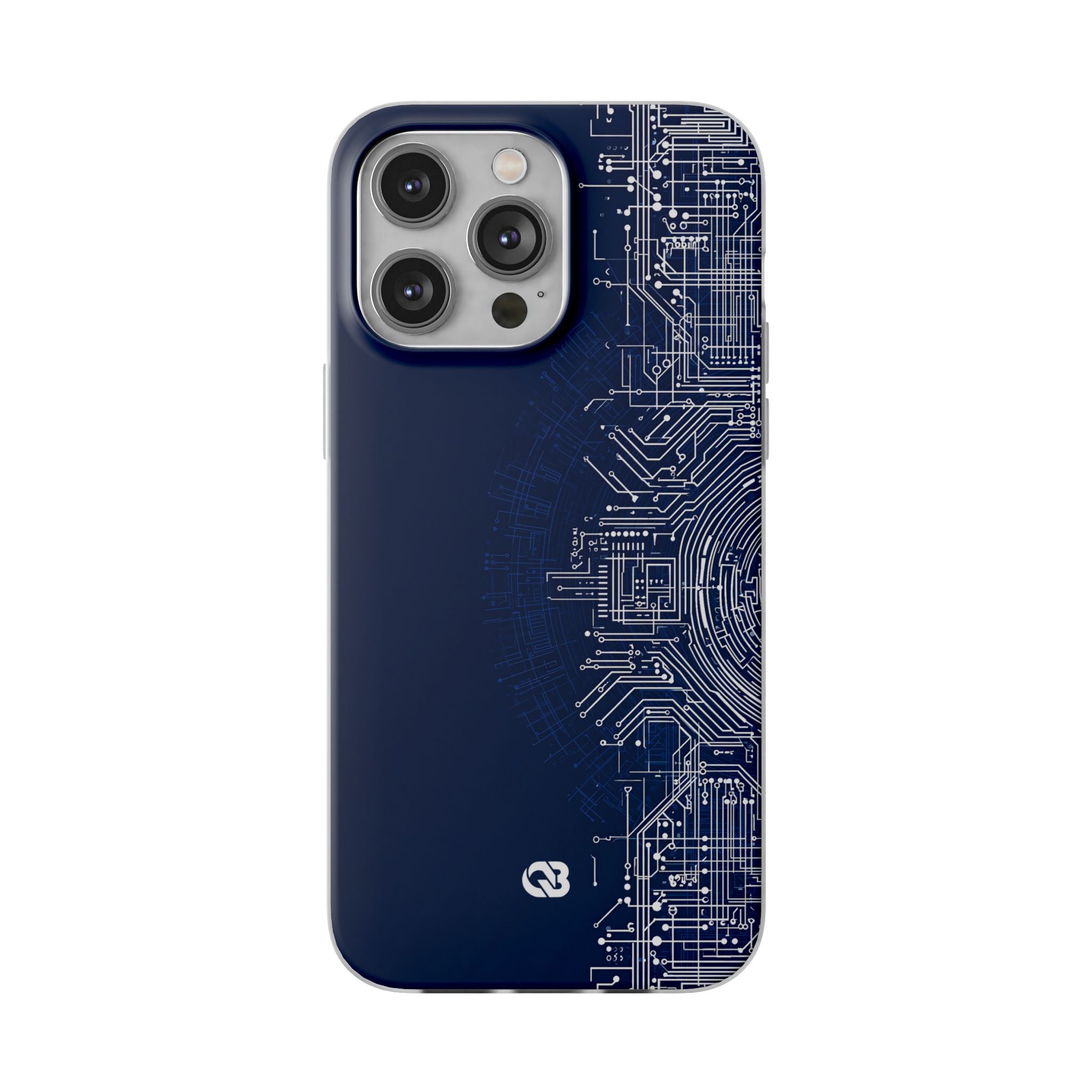Blue Lite Phone Case for iPhone - Cobalt Circuit Logic