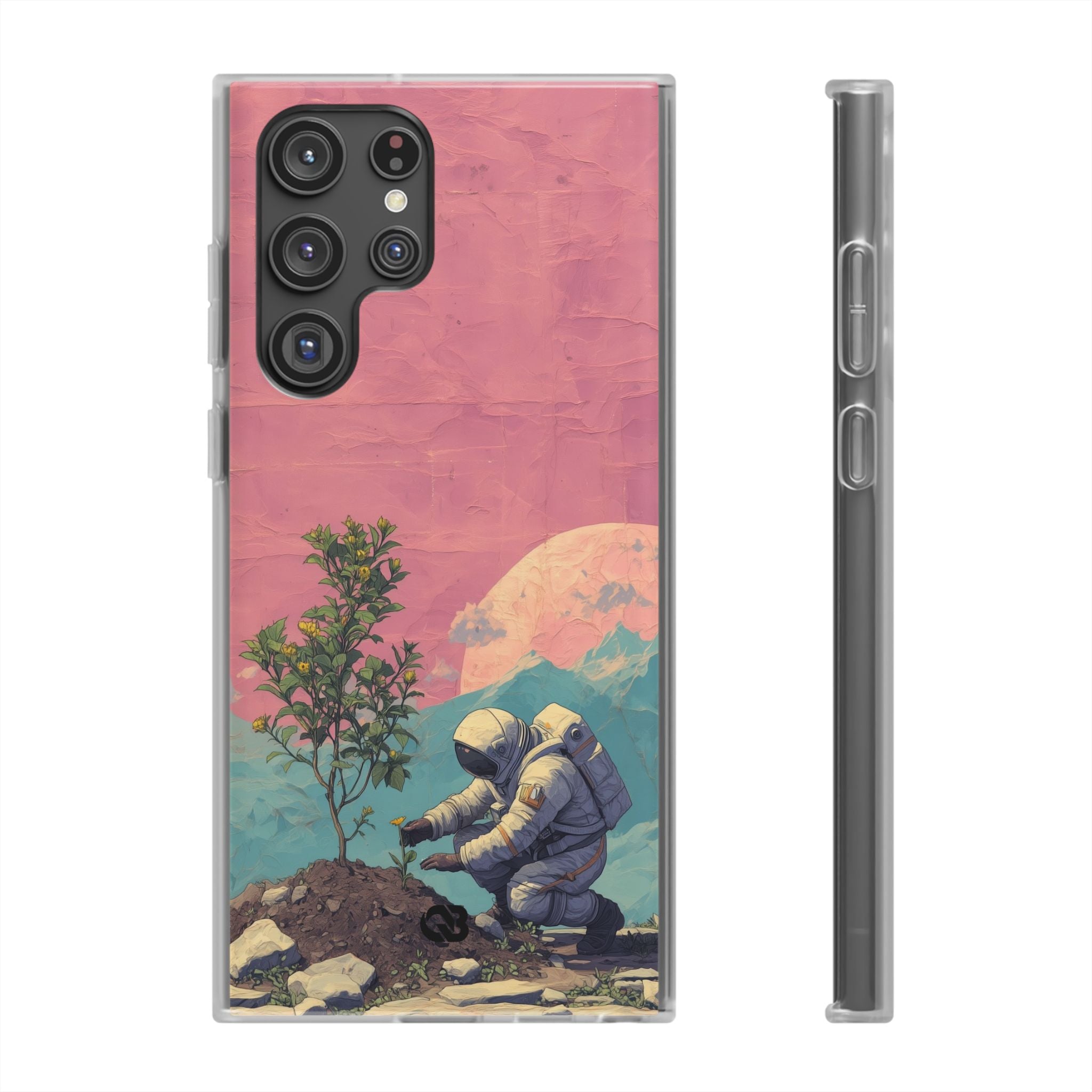 Lunar Pastel Bloom · Soft Phone Case for Samsung