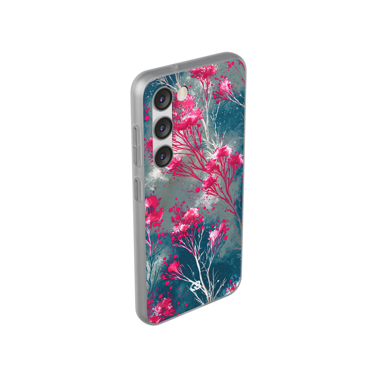 Cyber Blossom · Lite Phone Case for Samsung · Teal