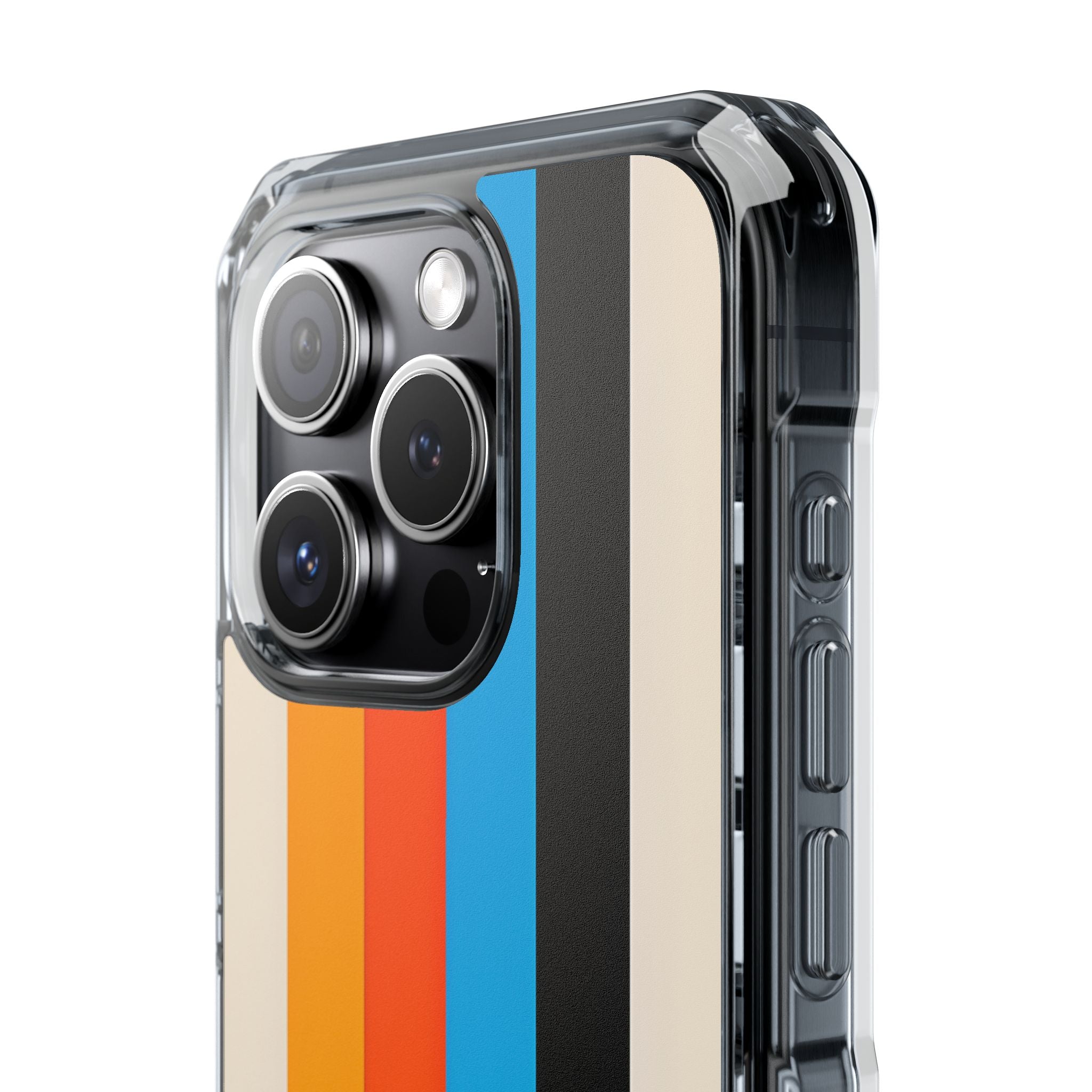 Retro Racing Stripes · Impact Custodia per iPhone · Magsafe