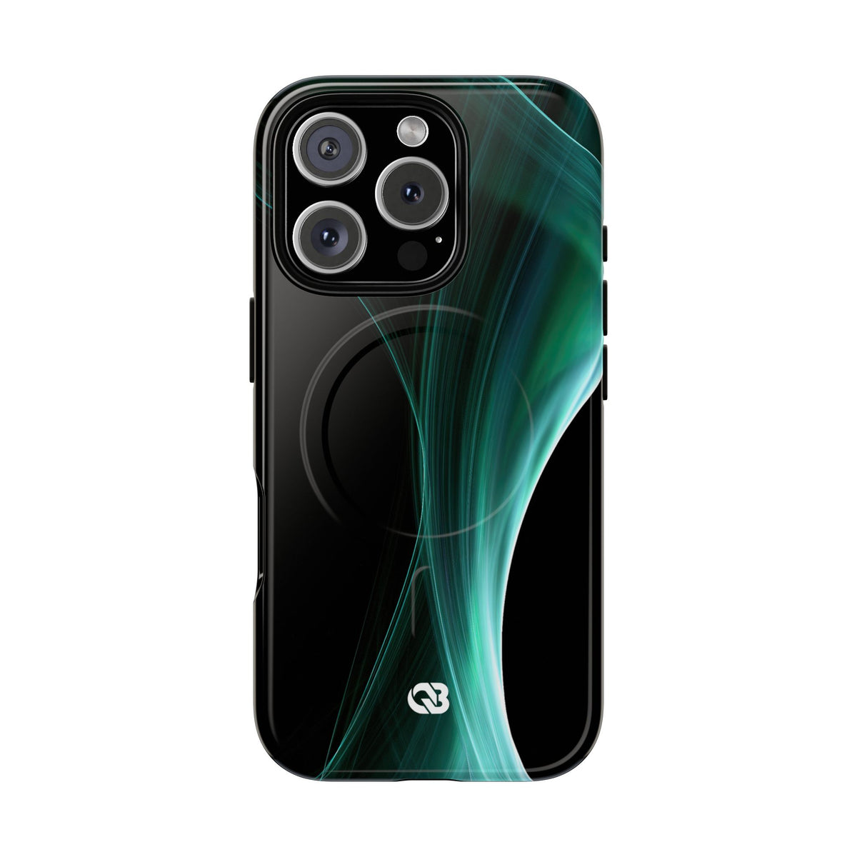 Emerald Lumen · Tough 2.0 Magnetic Phone Case for iPhone · Green
