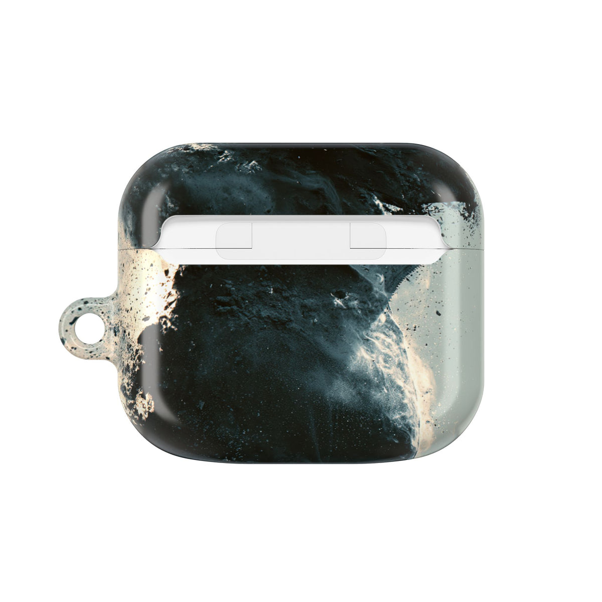 Ashen Dissolution · Hard Case for AirPods & AirPods Pro · Black