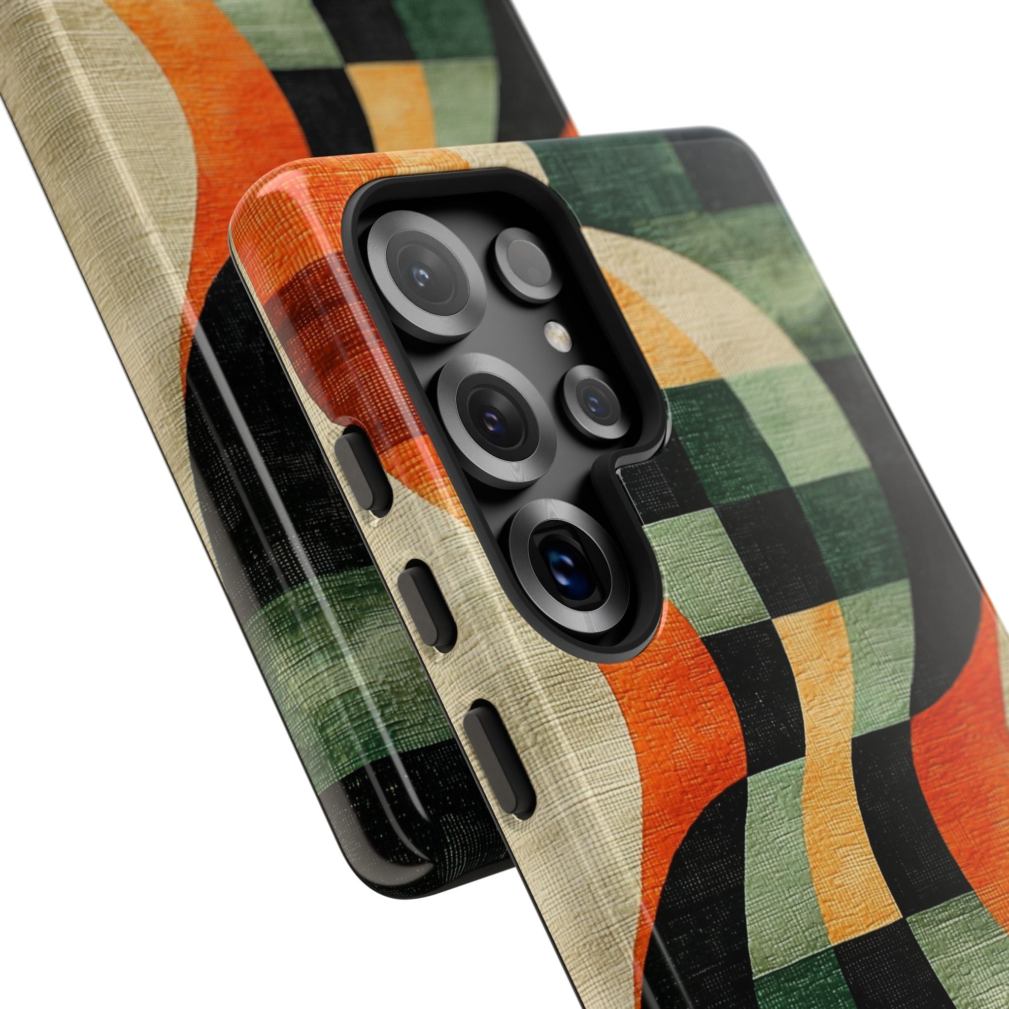 Burnt Orange Curve · Tough Handyhülle für Samsung