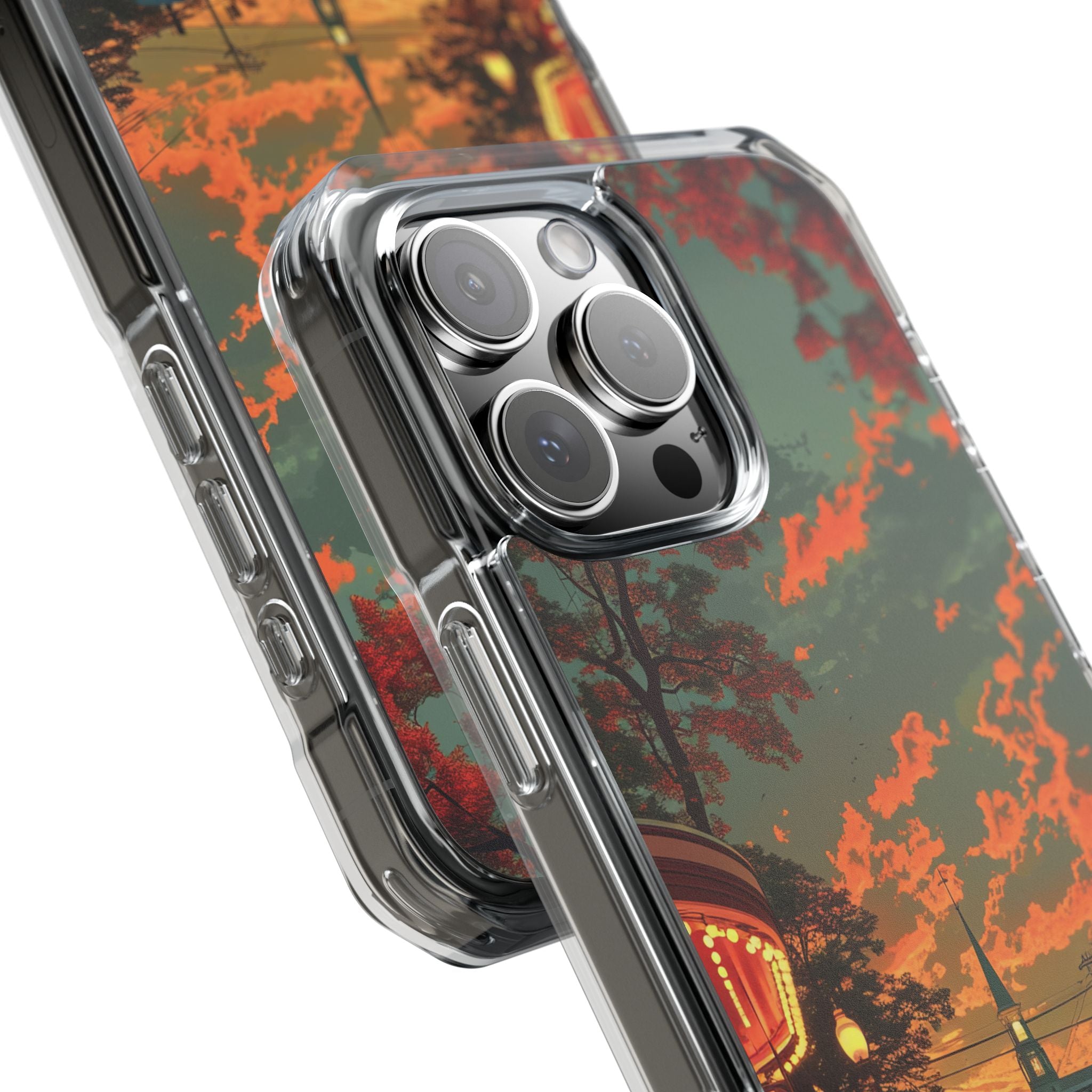 Crimson Classic iPhone 16 Pro Max Case - Impact