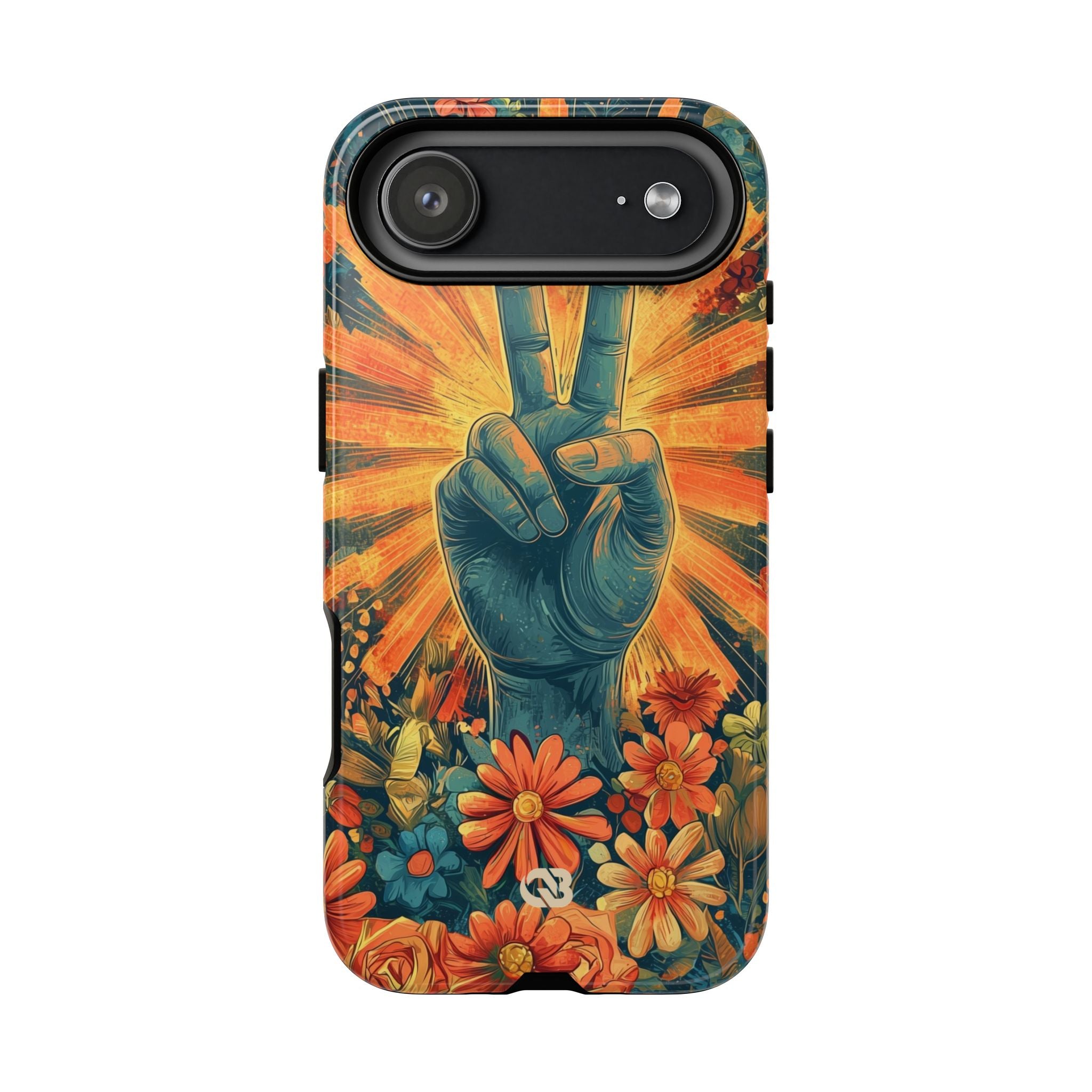 Radiant Peace Bloom · Tough Phone Case for iPhone