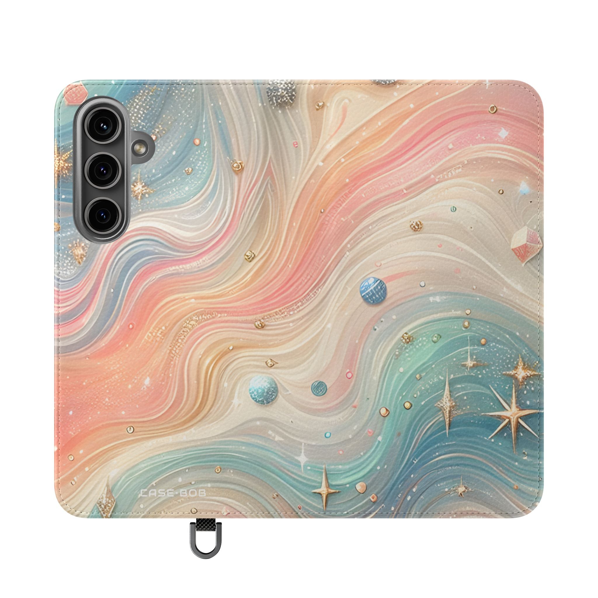 Celestial Waves - Samsung S24 Plus Case - Wallet