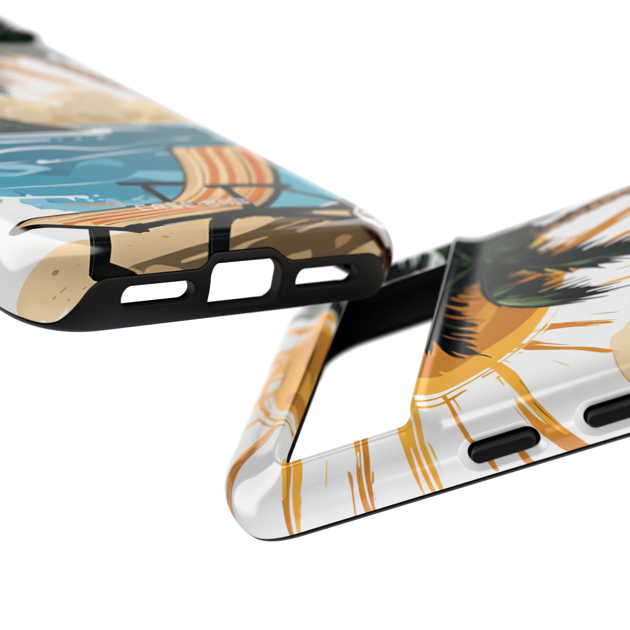 Sunny Palm Breeze Google Pixel 8 Case - Tough