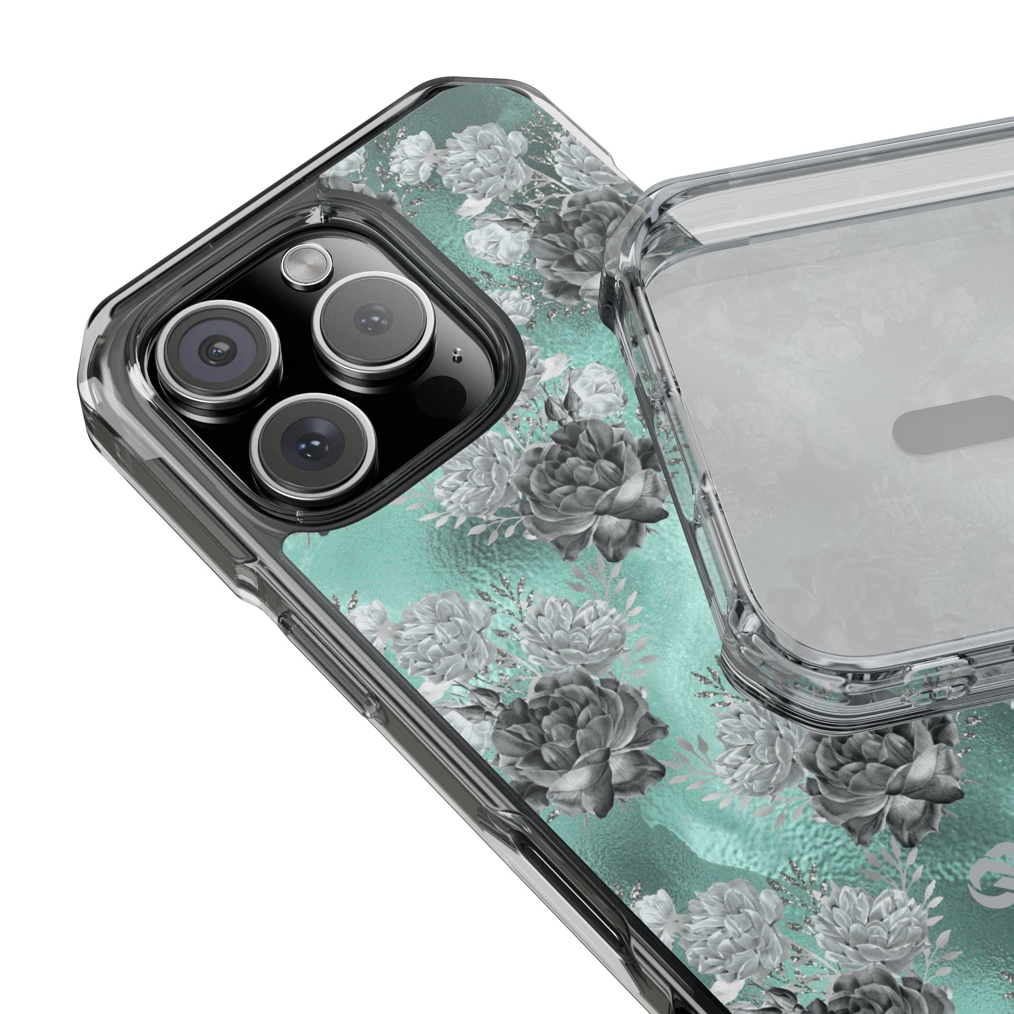 Frost Mint Floral · Impact Magsafe