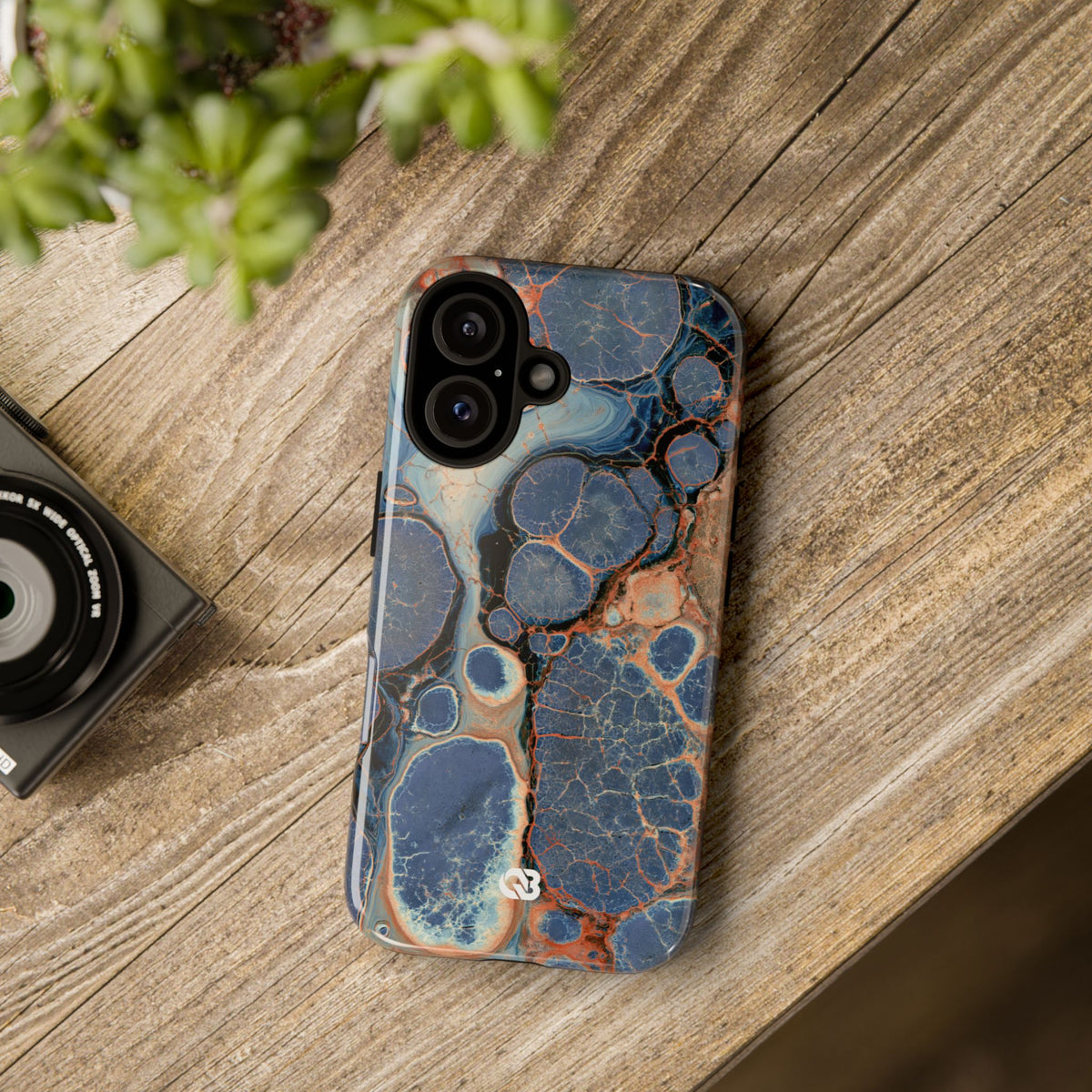 Astral Orb Resonance · Tough Phone Case for iPhone · Blue