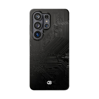 Obsidian Circuitry · Lite Phone Case for Samsung · Black