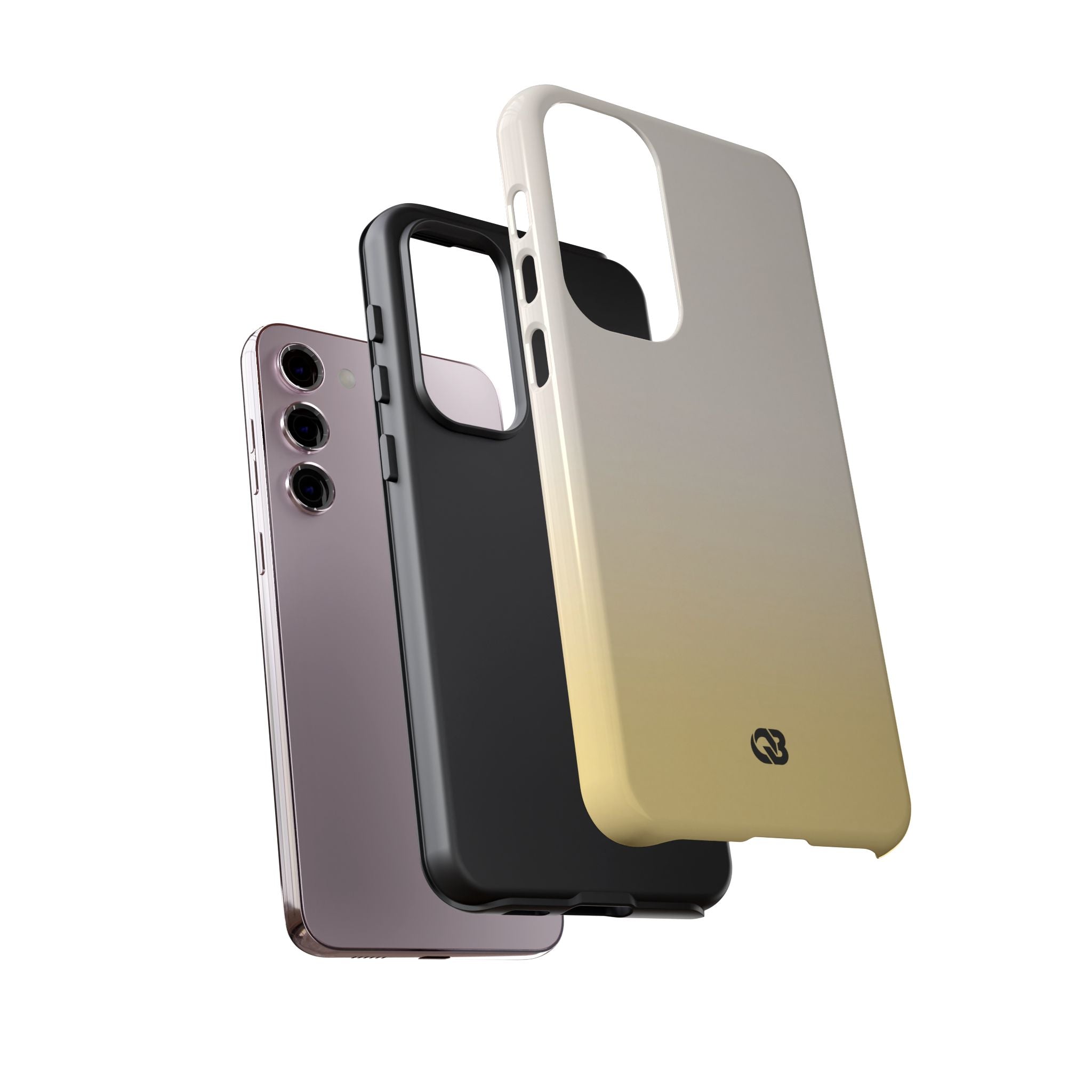 Yellow Tough Phone Case for Samsung - Bleached Citron Haze