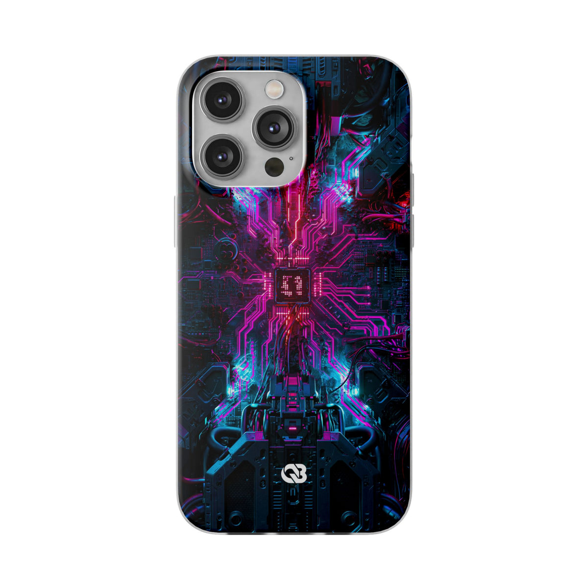 Neural Circuit Core · Lite Phone Case for iPhone · Black