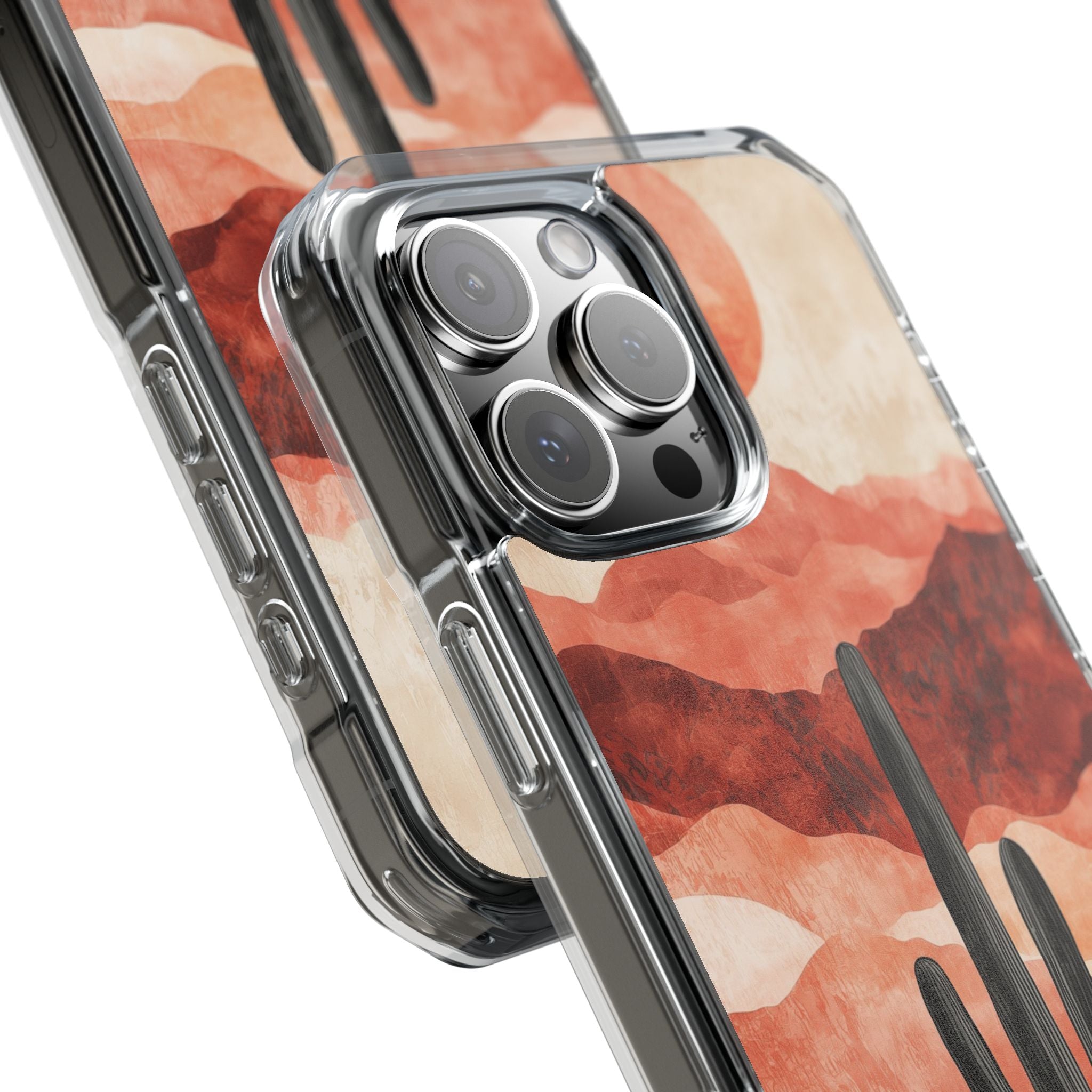 Terracotta Desert Sun · Impact Mobilskal för iPhone · Magsafe